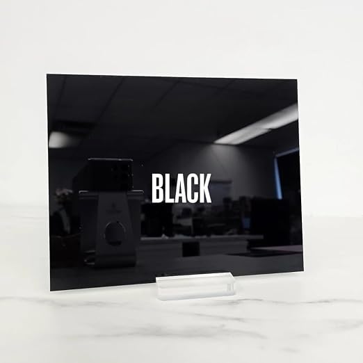 Black Acrylic Sheet for Toppers – 2mm