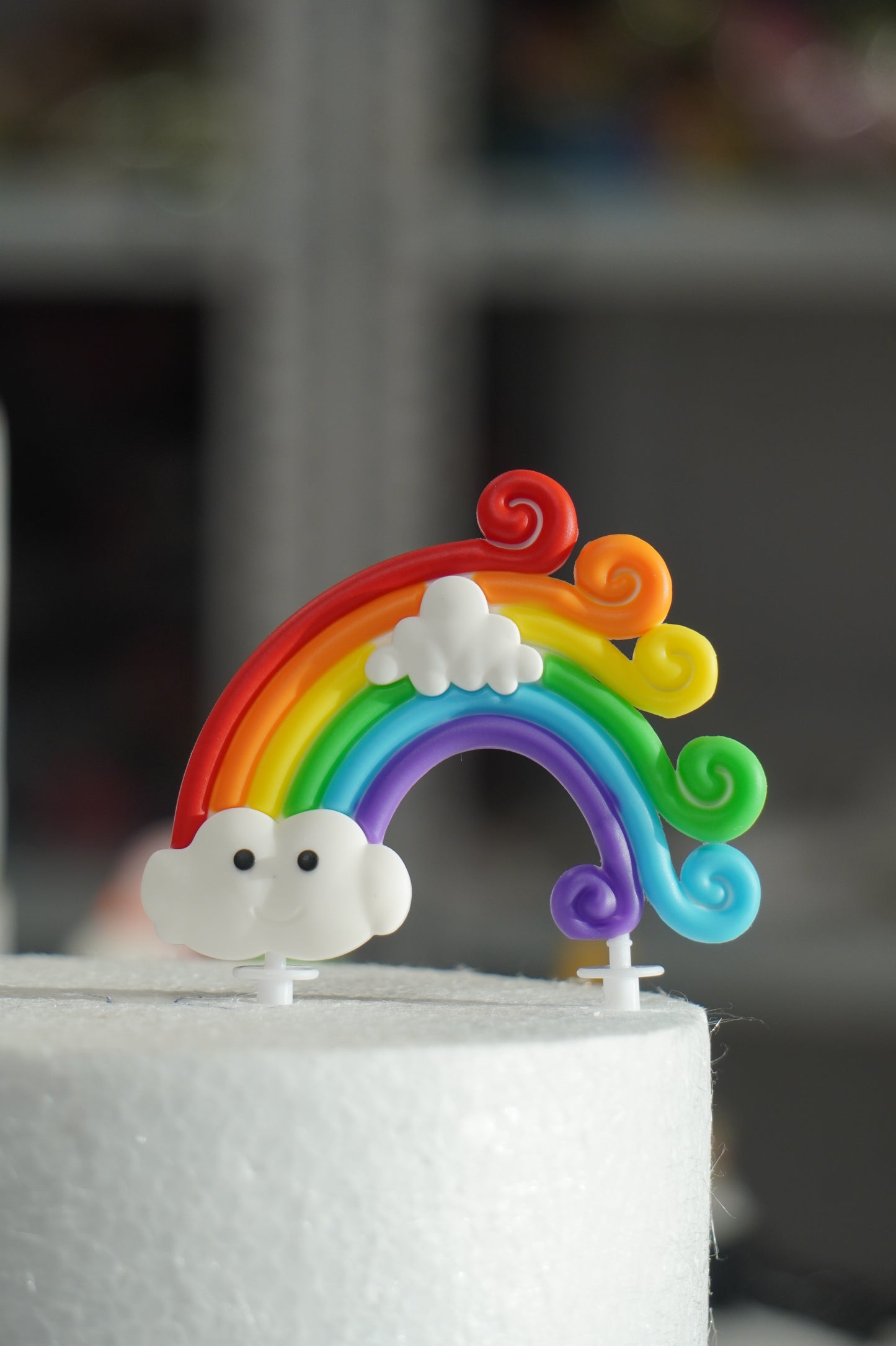 Resin Rainbow Cake Topper