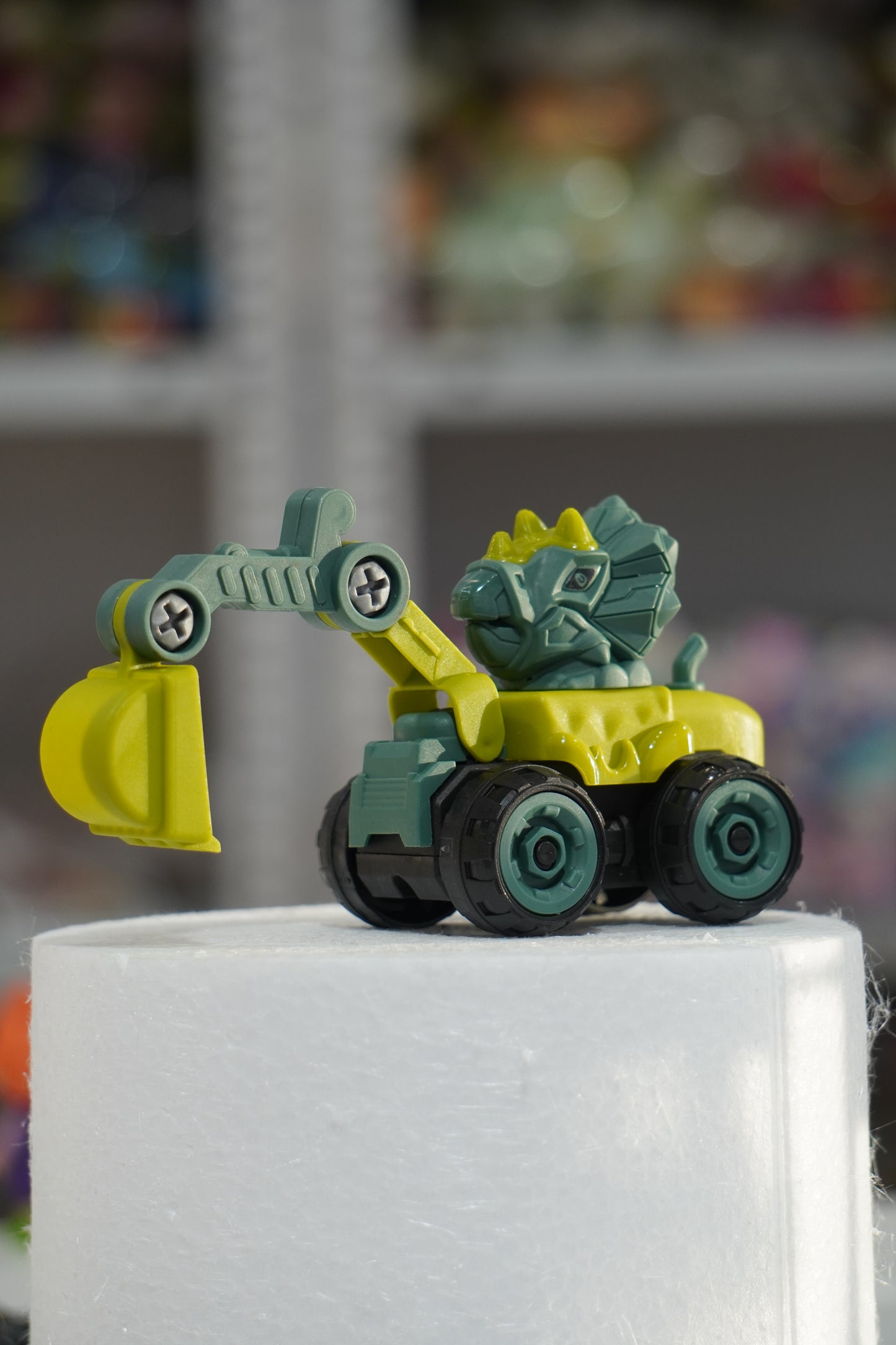 Dinosaur Excavator Toy Cake Topper