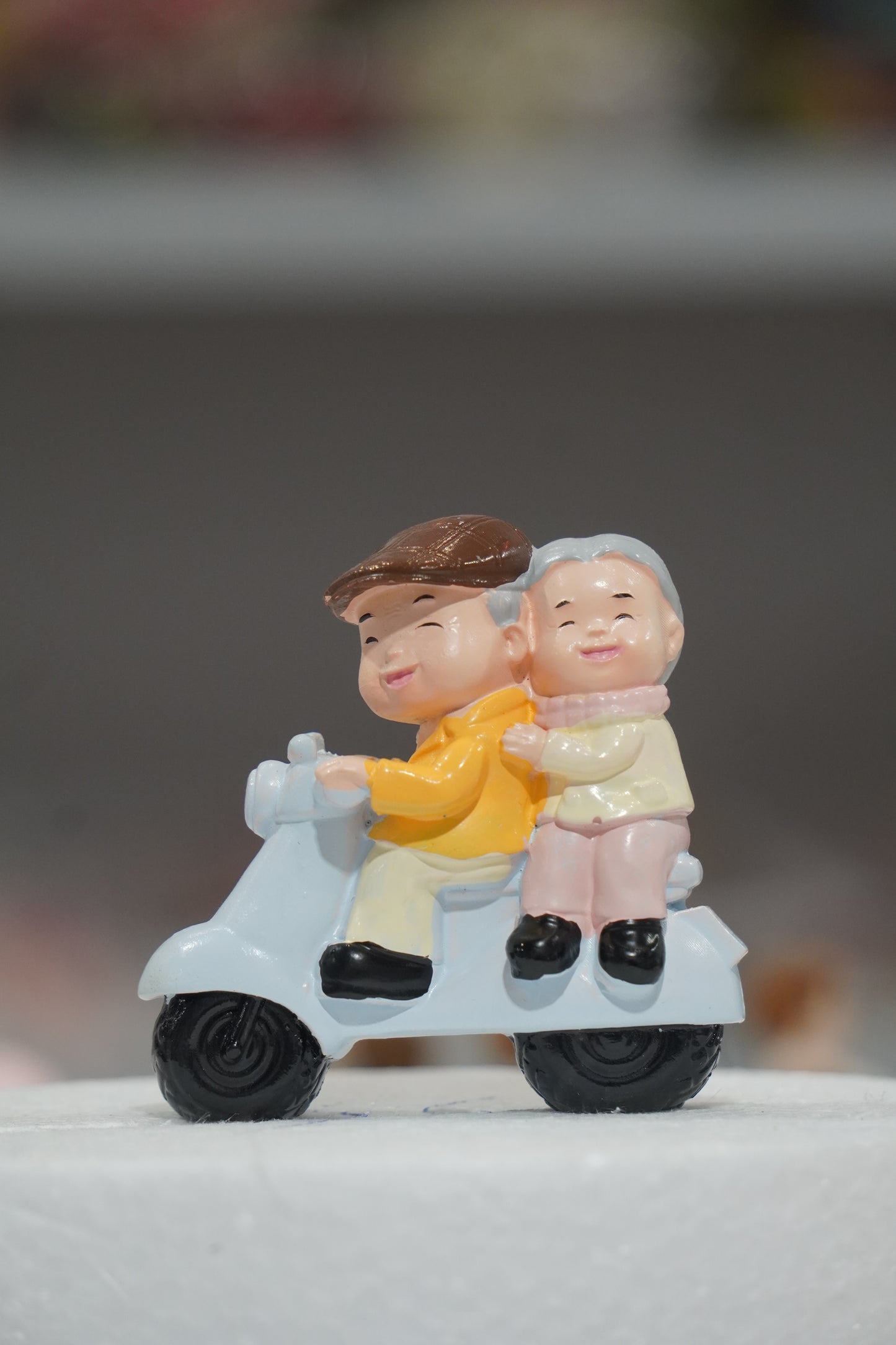 Ceramic Old Age Couple