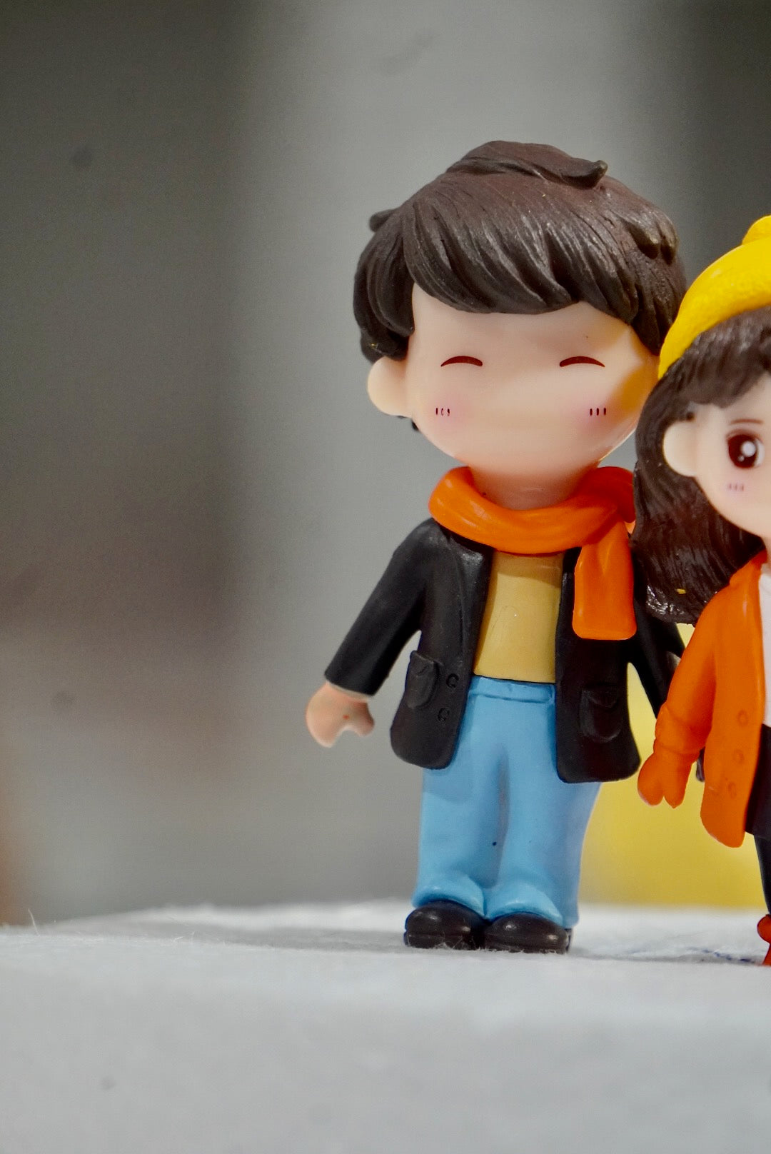 Winter Couple Cake Toppers