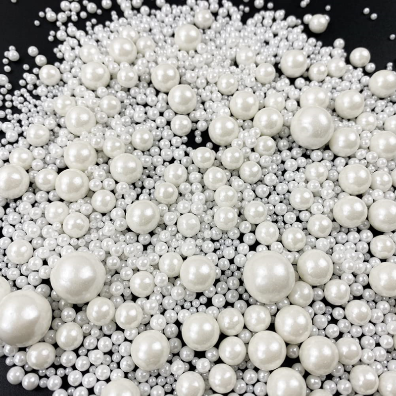 Edible White Sprinkle Mix – 85g | Cake & Cupcake Sprinkles