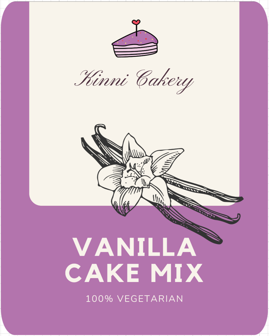 Vanilla Eggless Cake Mix – Professional Premix