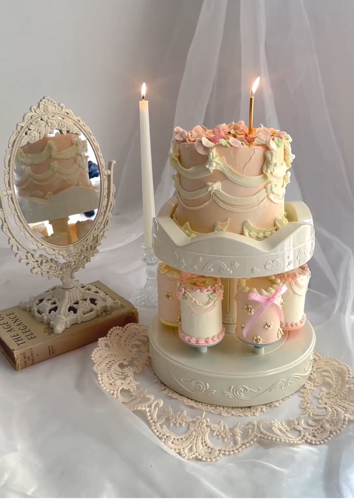 Cupcake Rotating