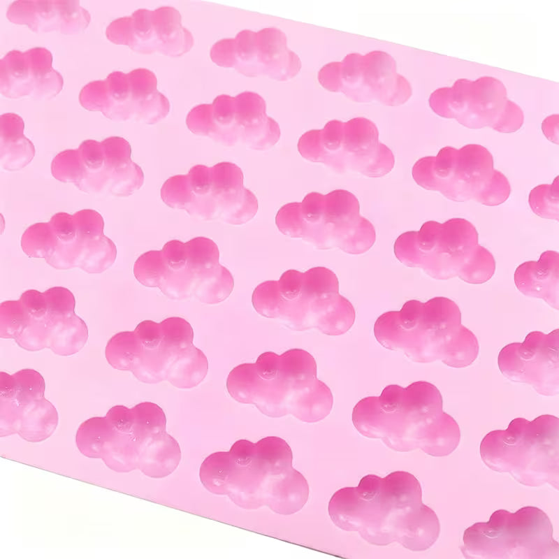 Mini Cloud Silicone Mould – 36 Cavity | Cloud Cake Decorating Mould
