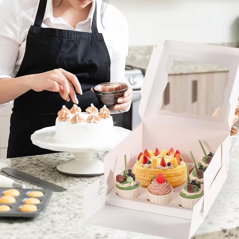 Bento Cake & Cupcake Box | 1 Cake + 5 Cupcakes