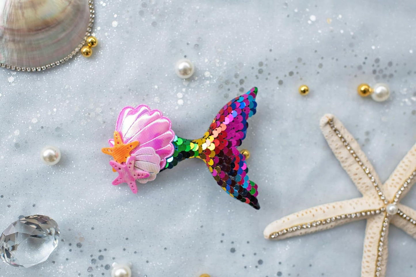 Sequin Mermaid Tail Topper