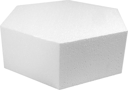 Hexagonal Dummies 4" High | 6”, 8”, 10” & 12” Foam Bases