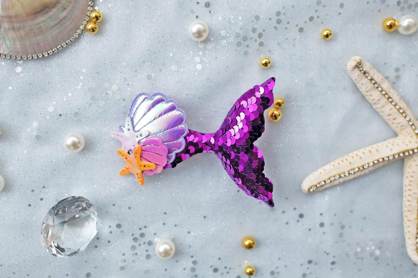 Sequin Mermaid Tail Topper