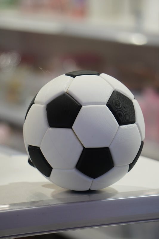 Crazy 6" Soccer Ball Cake Topper