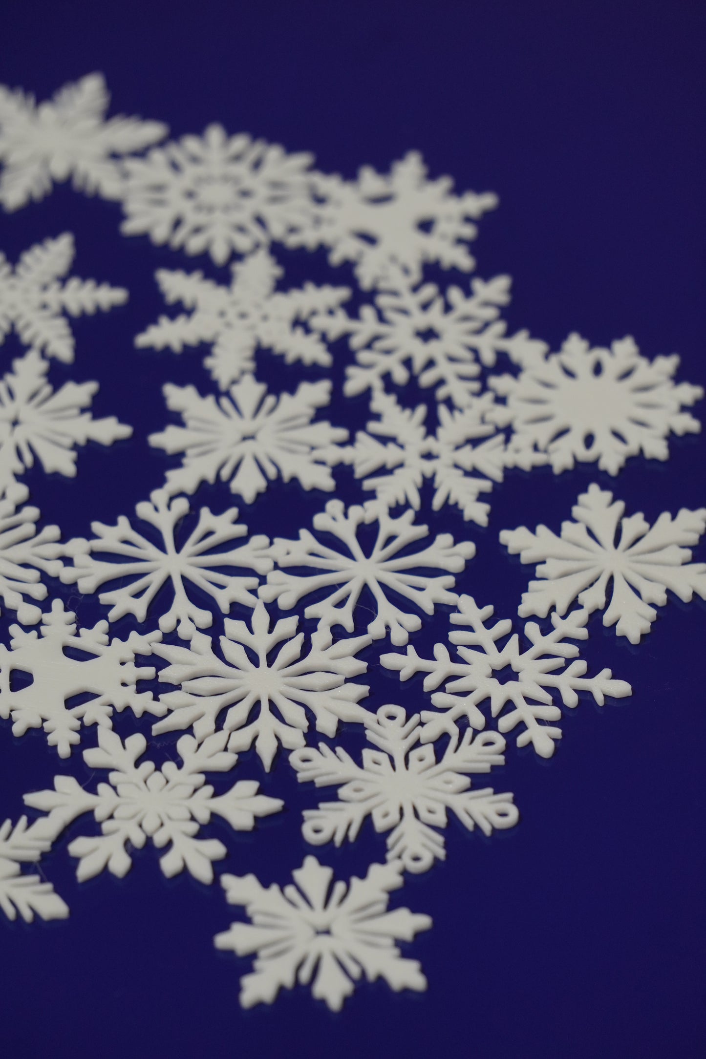 Snowflake Cake Toppers Pack of 36 | Frozen & Christmas Cake Decor