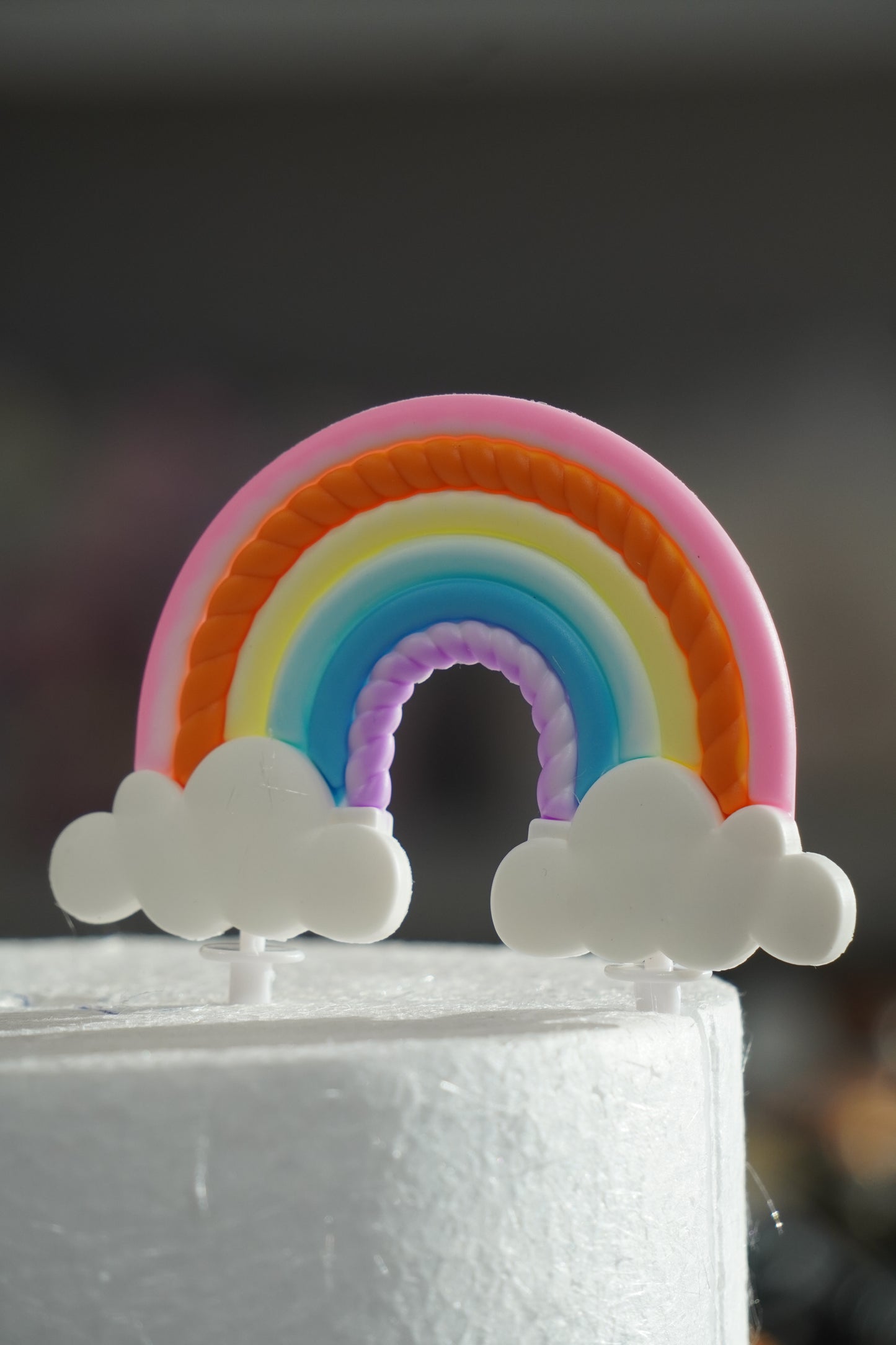Resin Rainbow Cake Topper