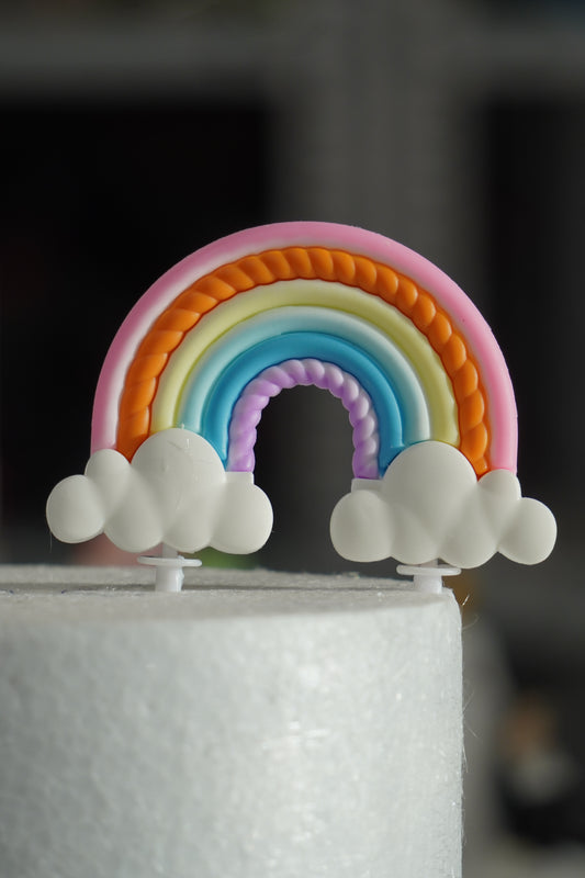 Resin Rainbow Cake Topper