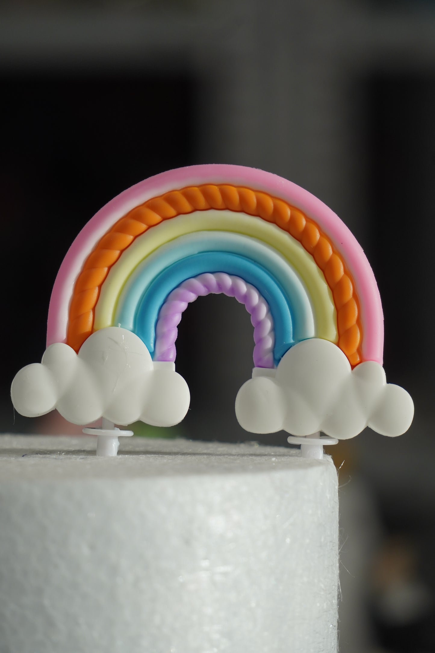 Resin Rainbow Cake Topper