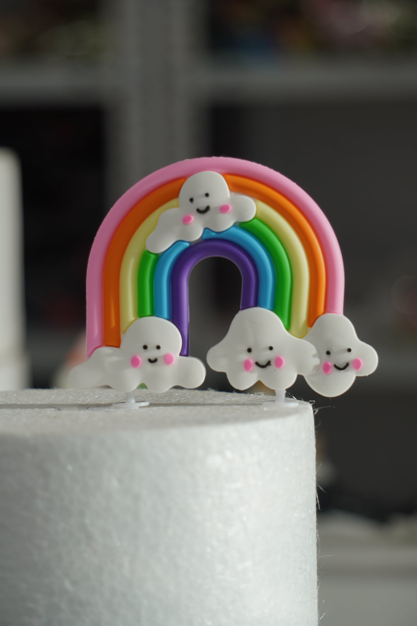 Resin Rainbow Cake Topper