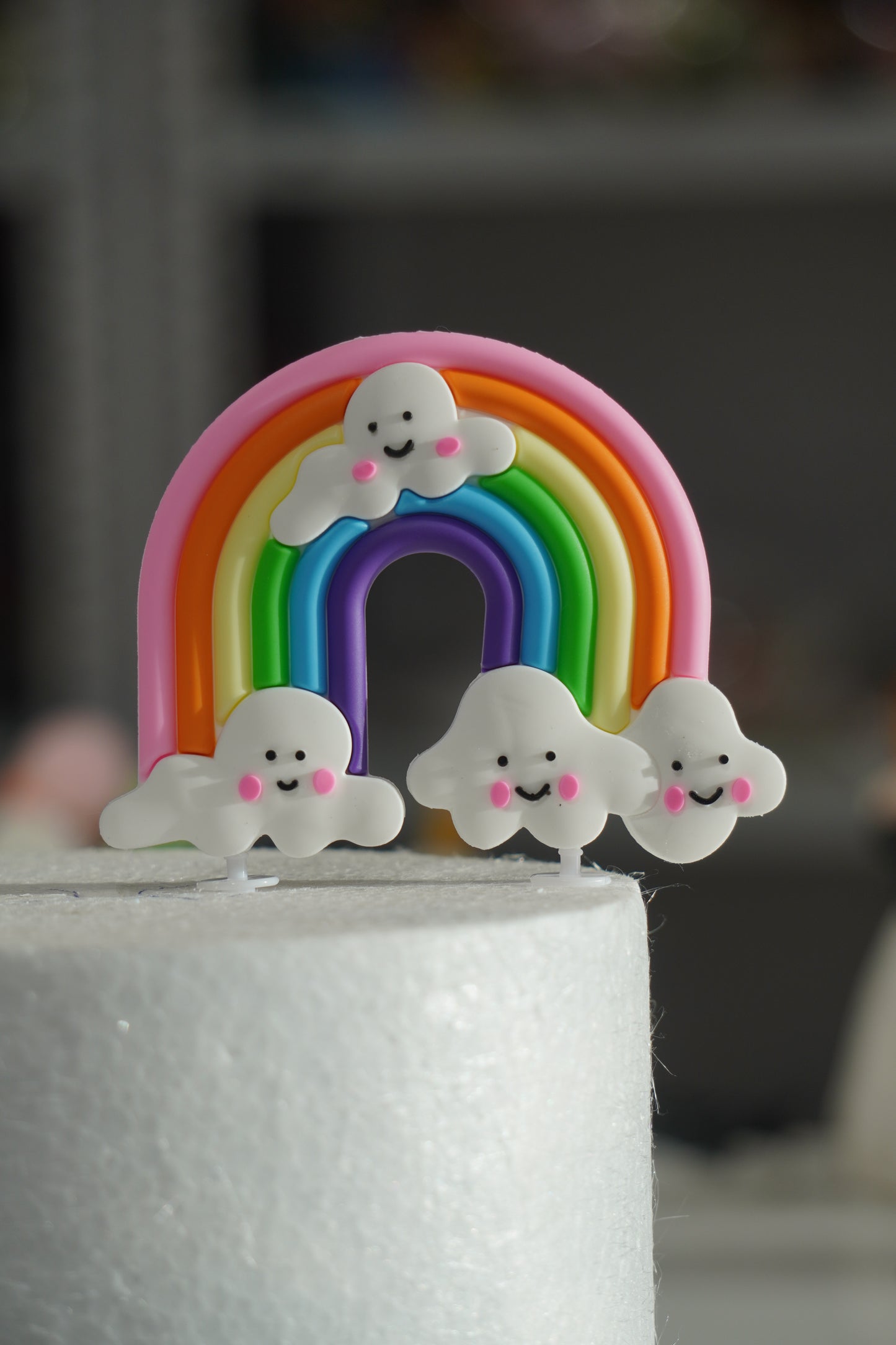 Resin Rainbow Cake Topper