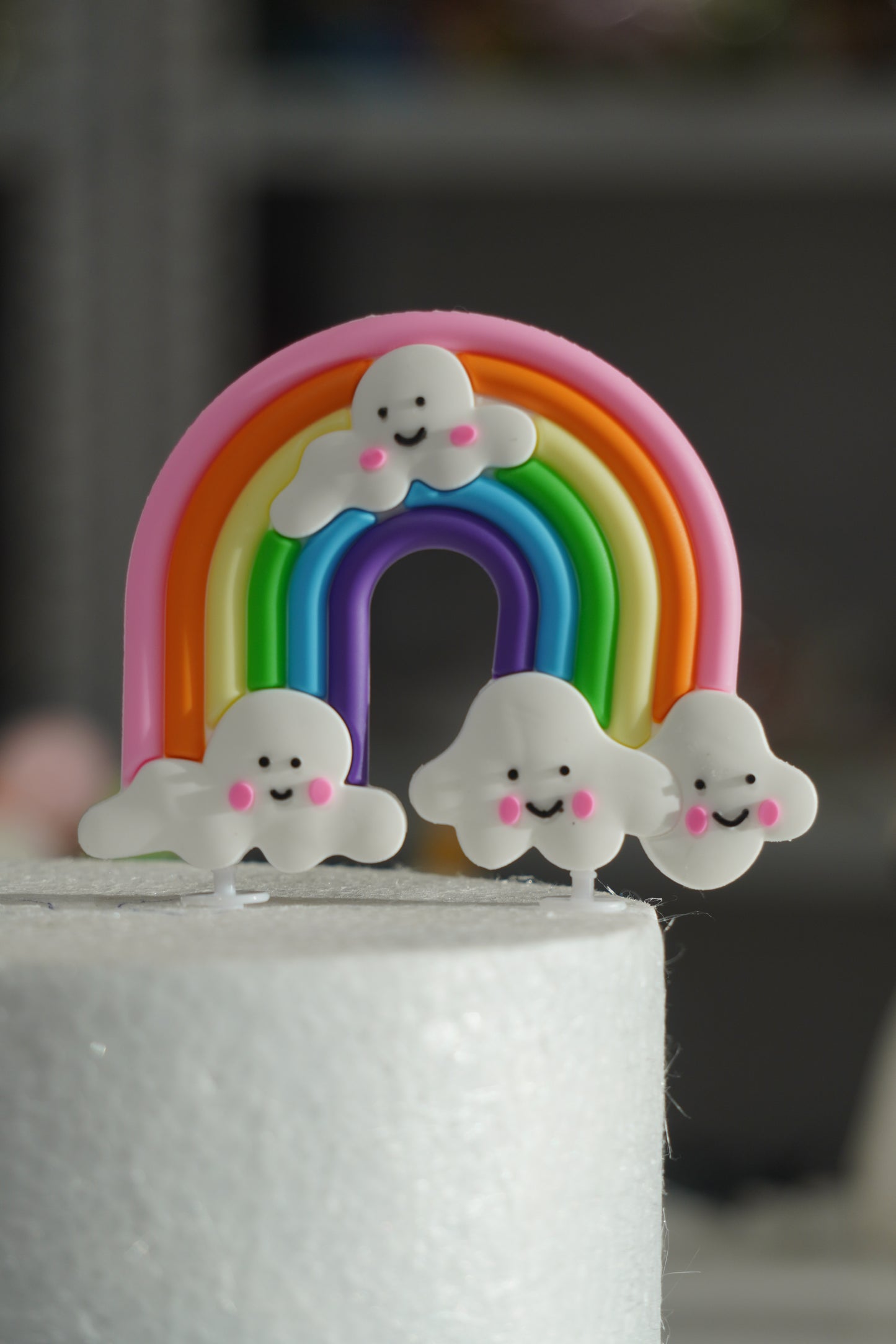 Resin Rainbow Cake Topper