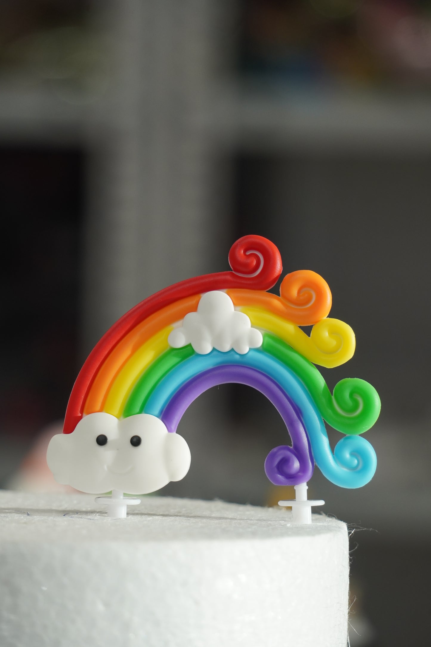 Resin Rainbow Cake Topper