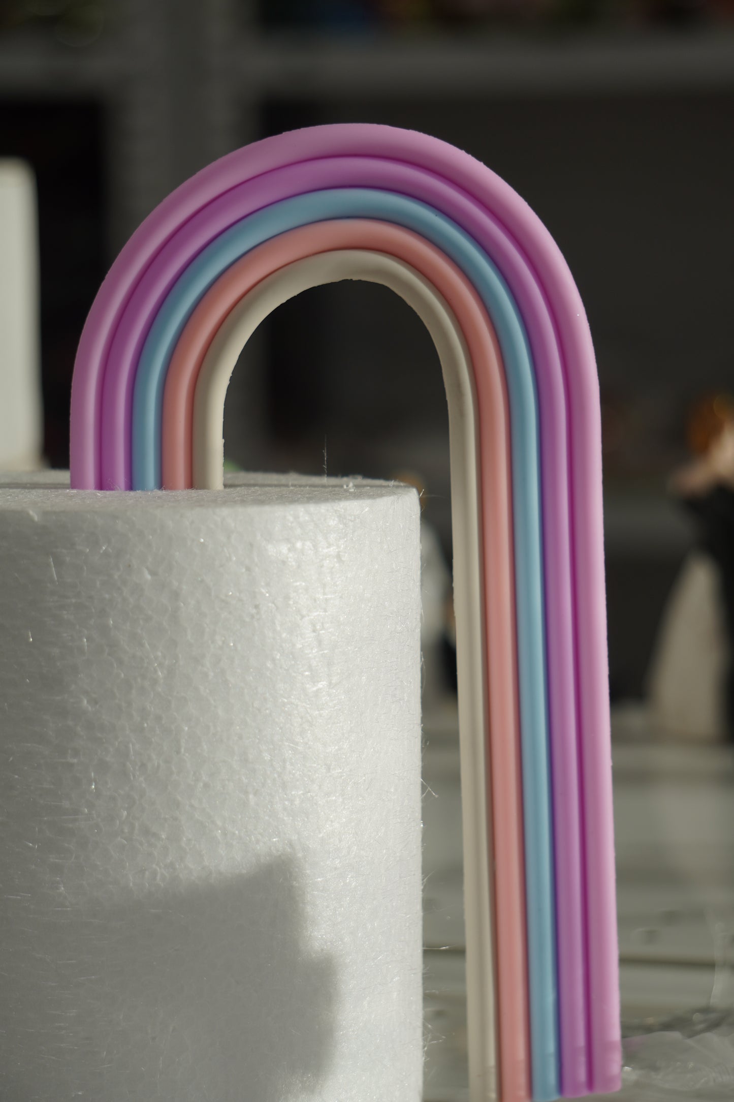 Resin Rainbow Cake Toppers – Arch Style