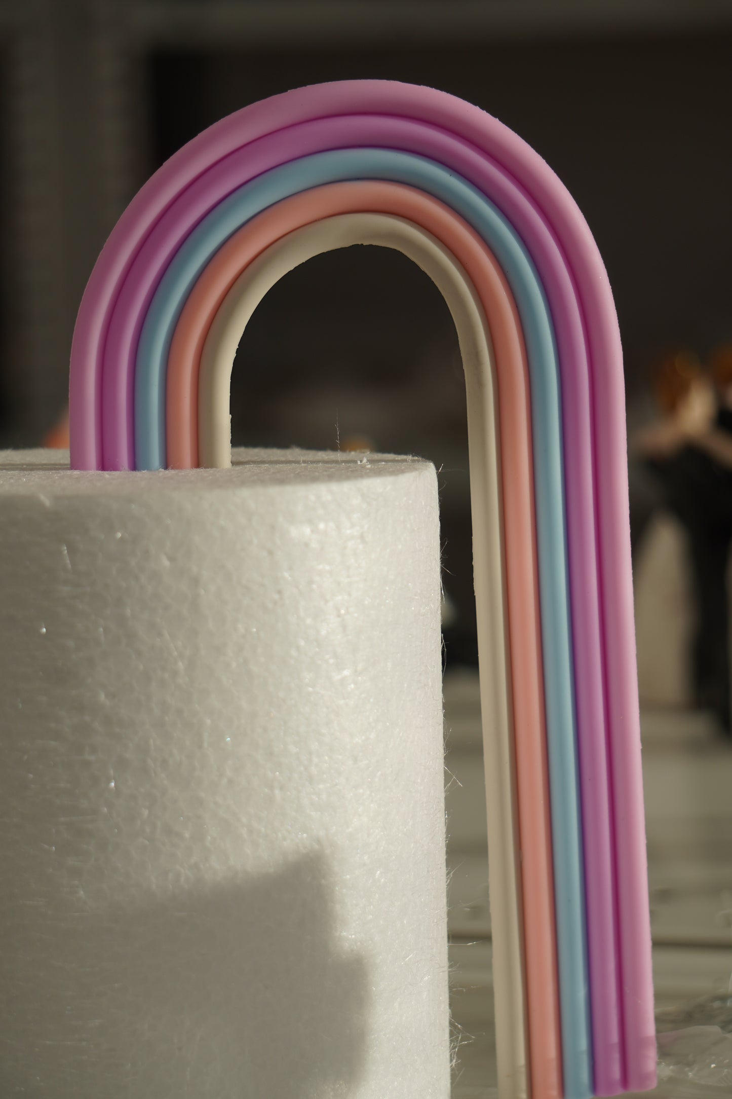 Resin Rainbow Cake Toppers – Arch Style