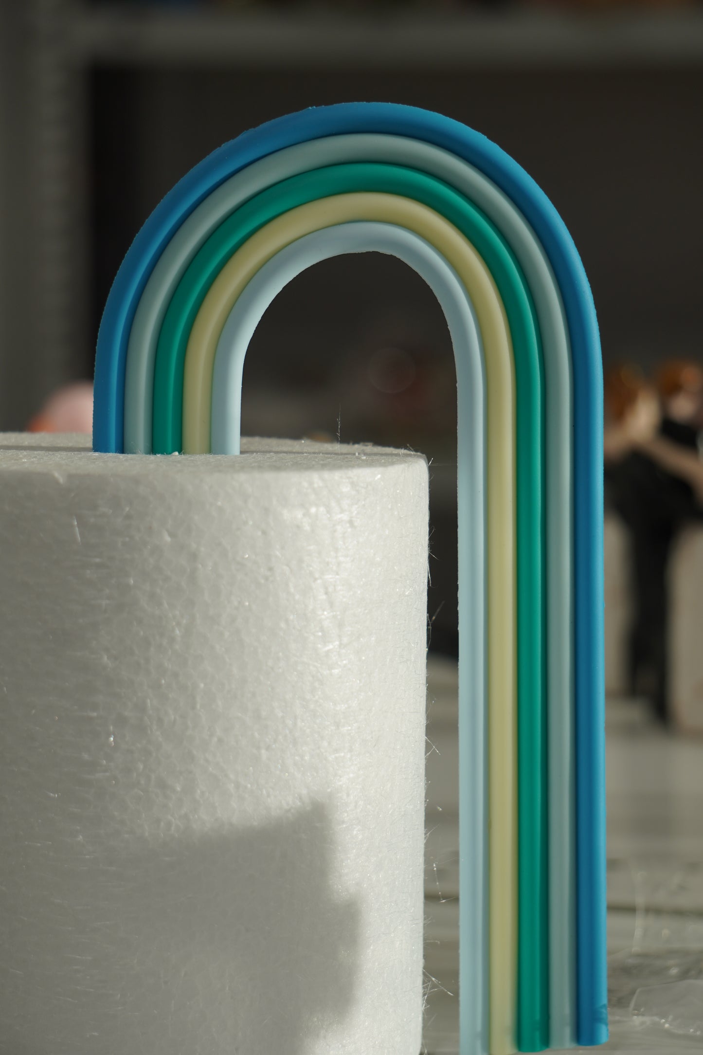 Resin Rainbow Cake Toppers – Arch Style