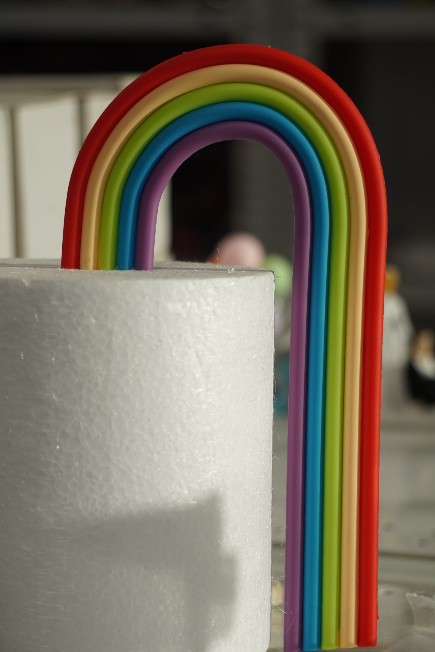 Resin Rainbow Cake Toppers – Arch Style