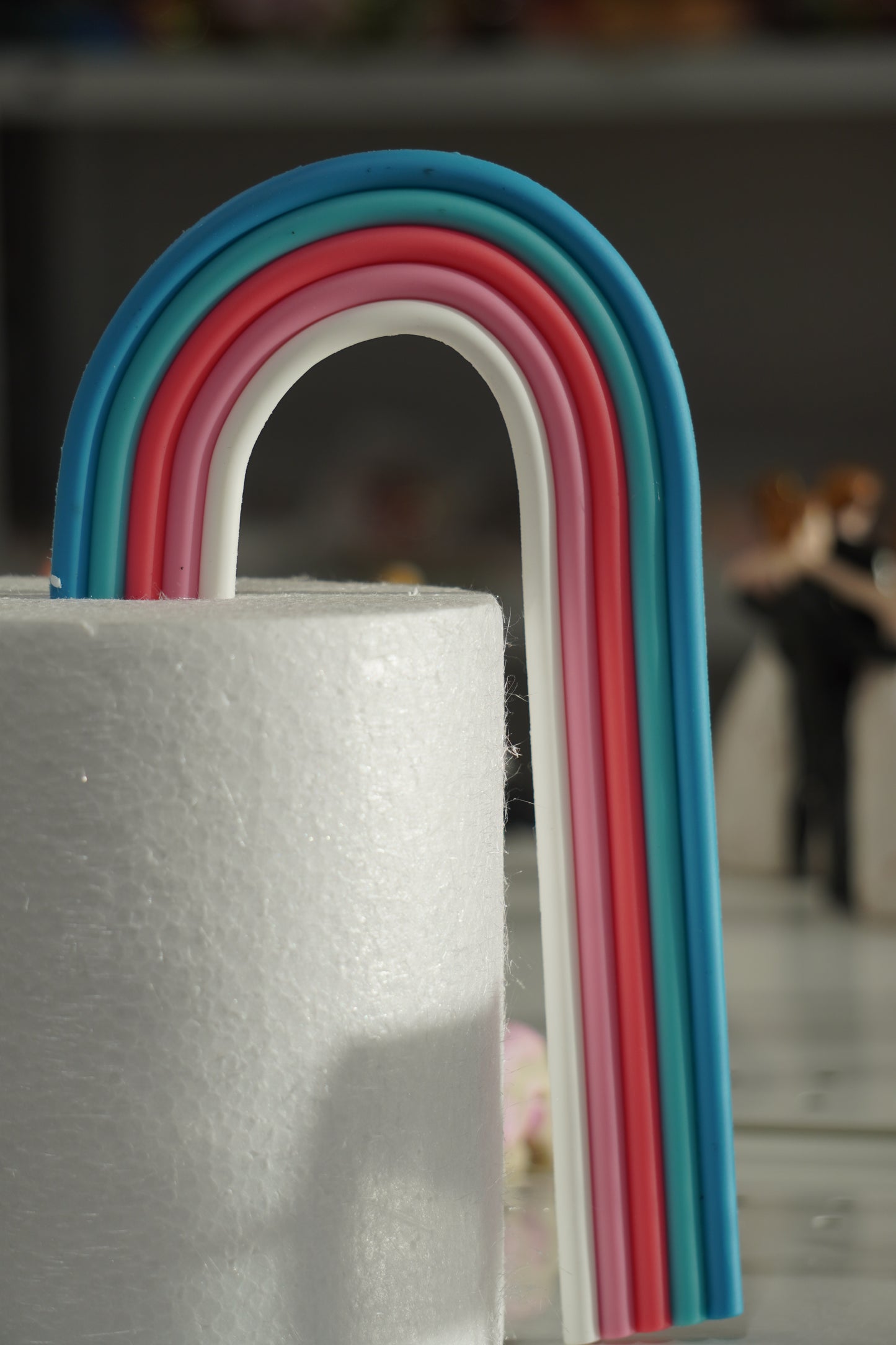 Resin Rainbow Cake Toppers – Arch Style