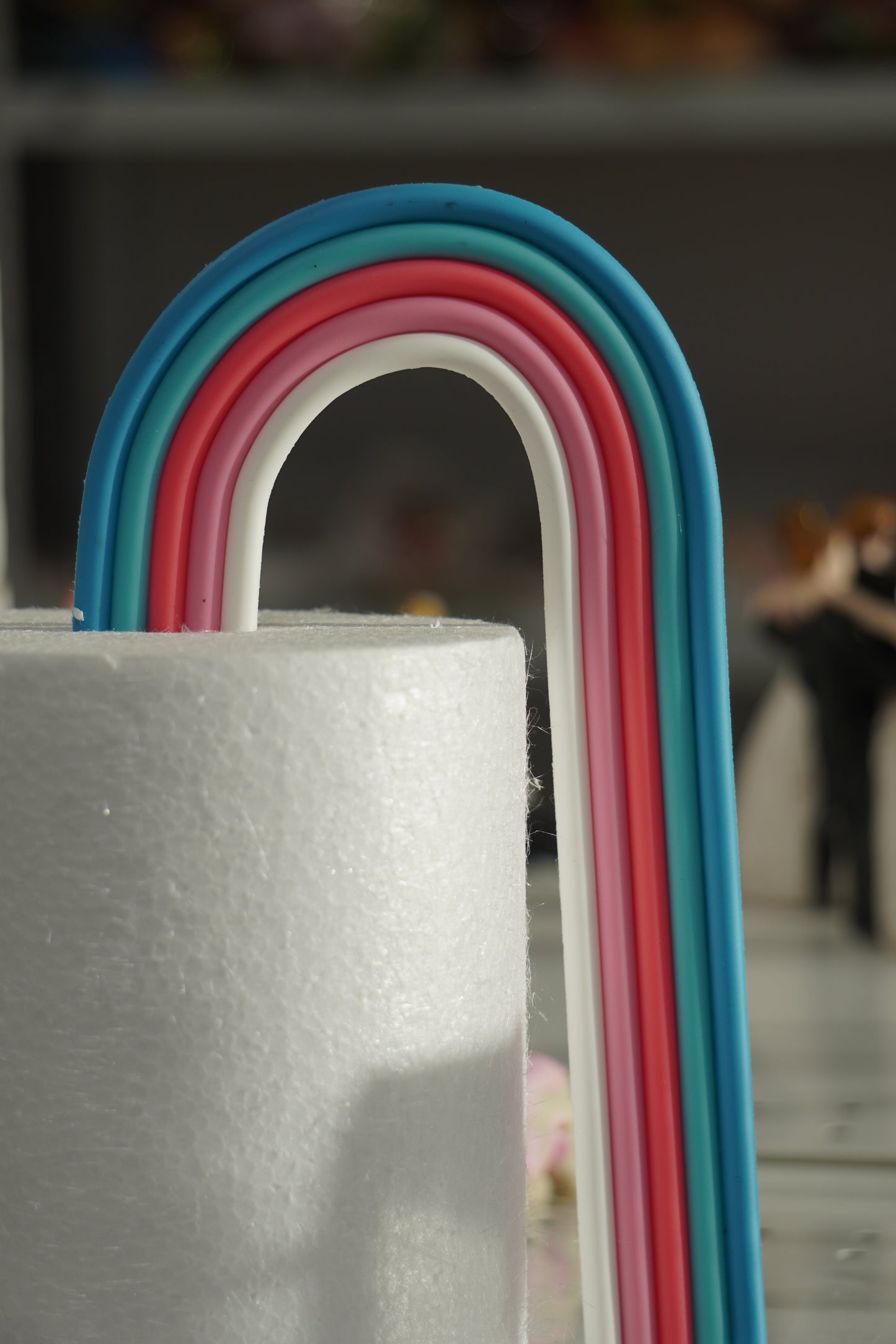 Resin Rainbow Cake Toppers – Arch Style