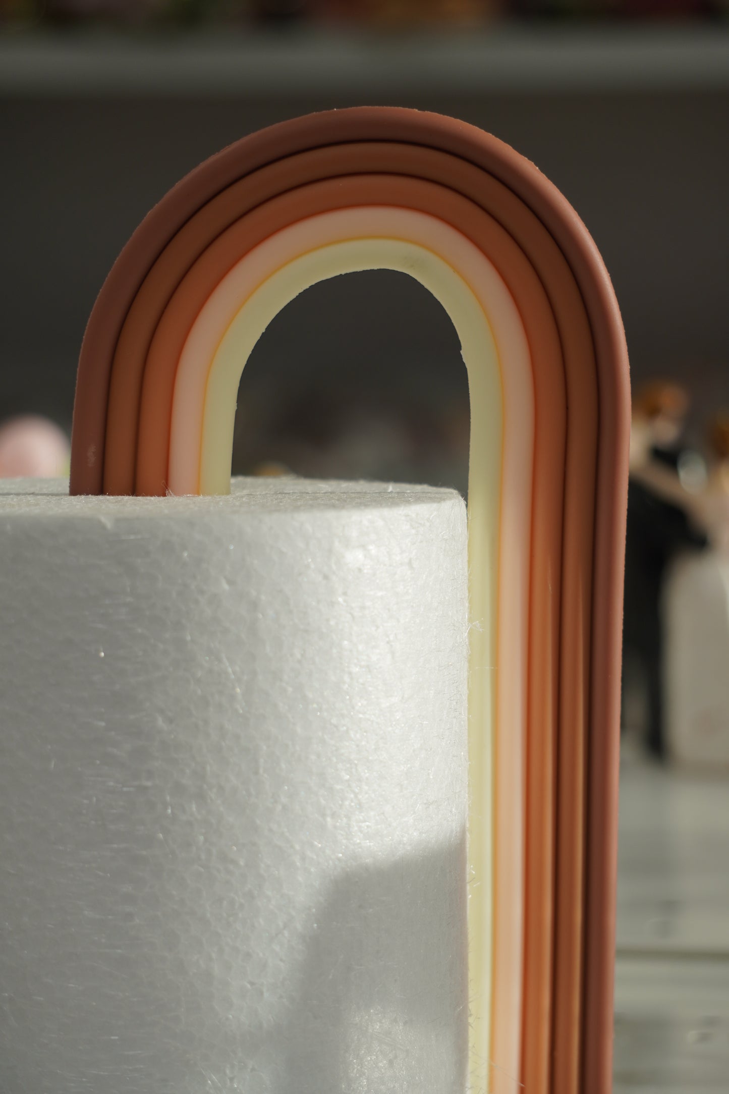 Resin Rainbow Cake Toppers – Arch Style