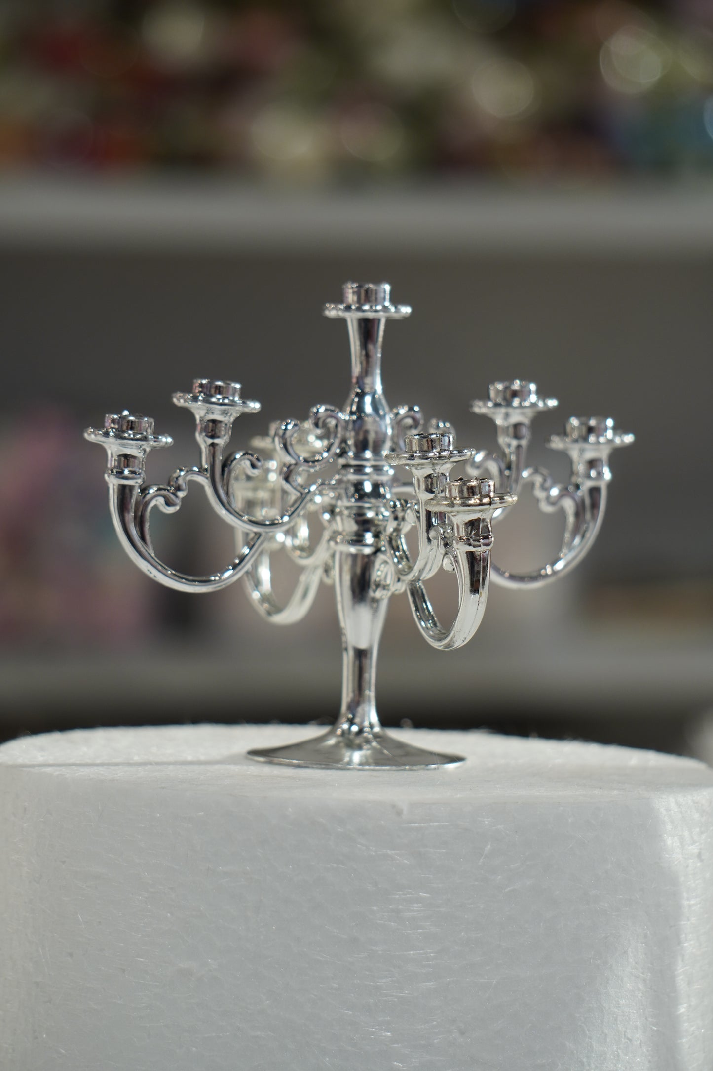 Candle Stand Cake Topper with Candles