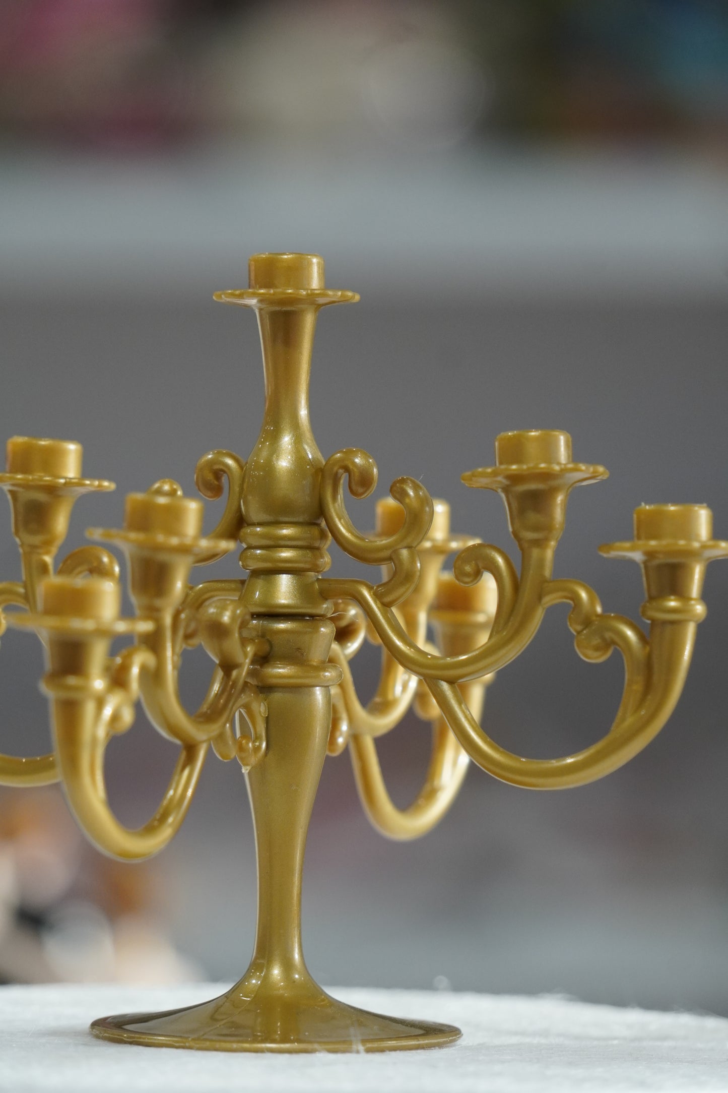 Candle Stand Cake Topper with Candles