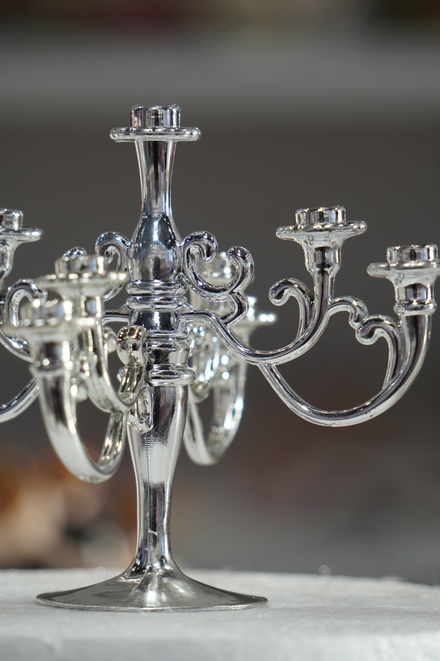 Candle Stand Cake Topper with Candles