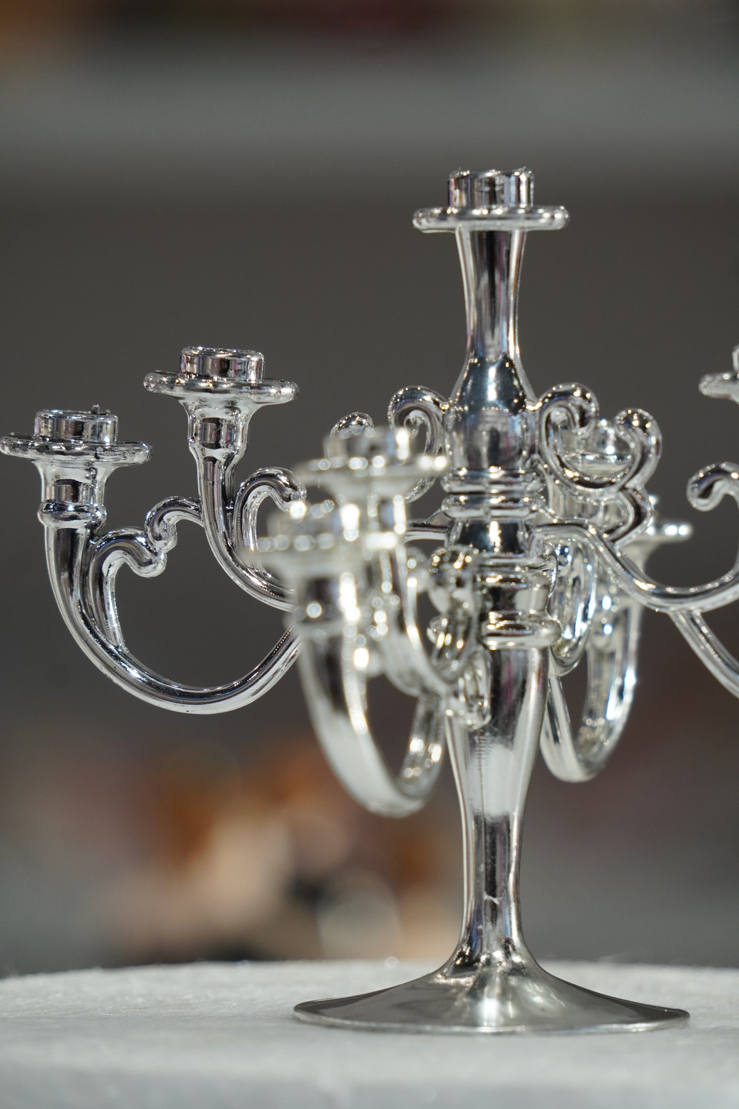Candle Stand Cake Topper with Candles