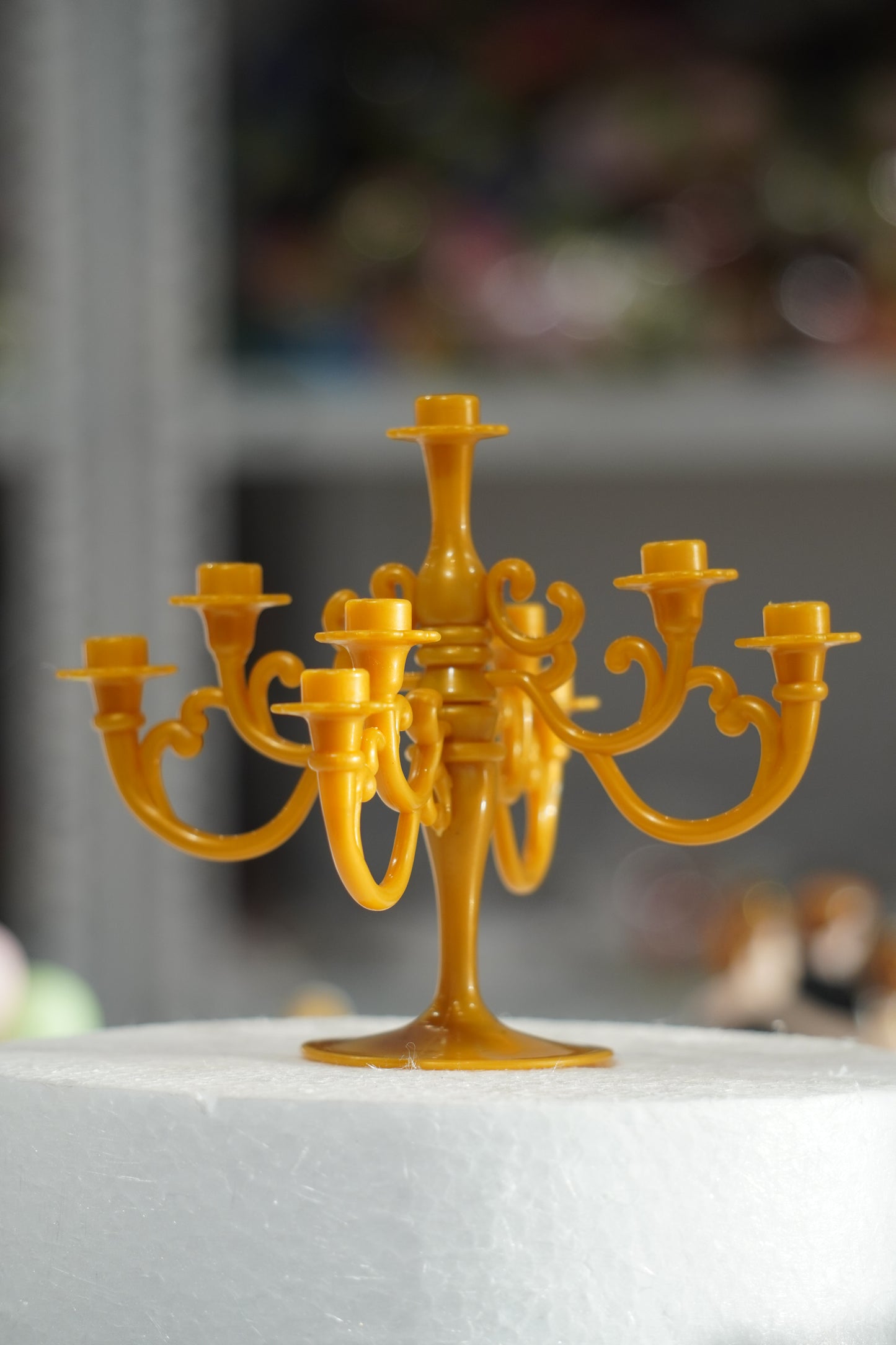 Candle Stand Cake Topper with Candles