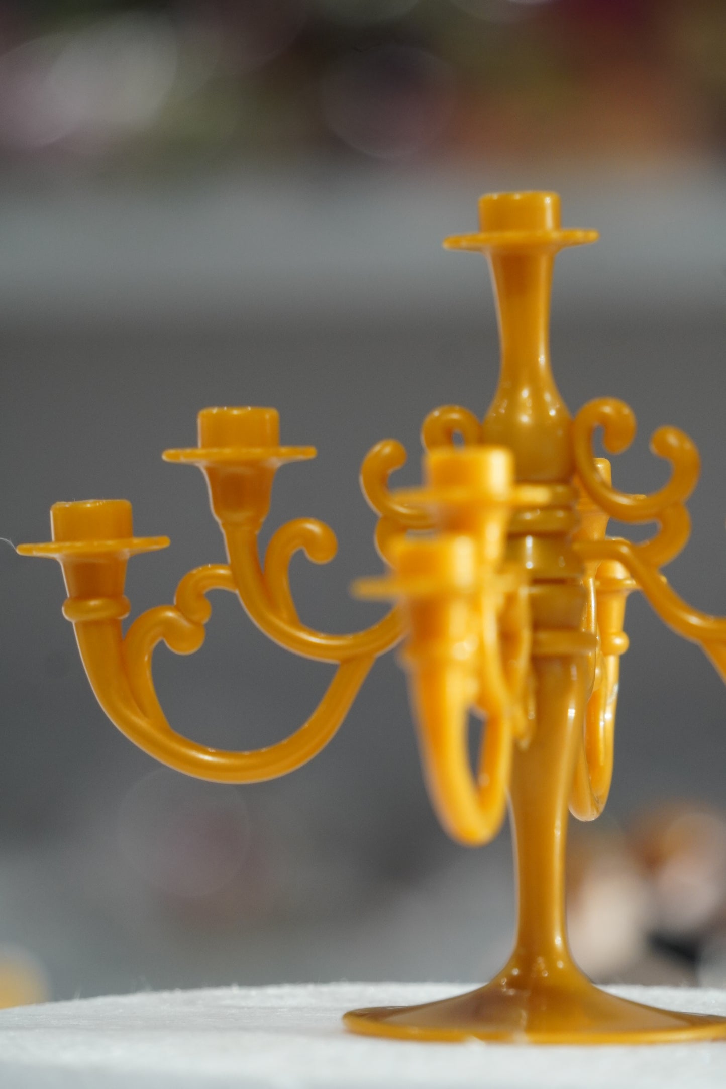 Candle Stand Cake Topper with Candles