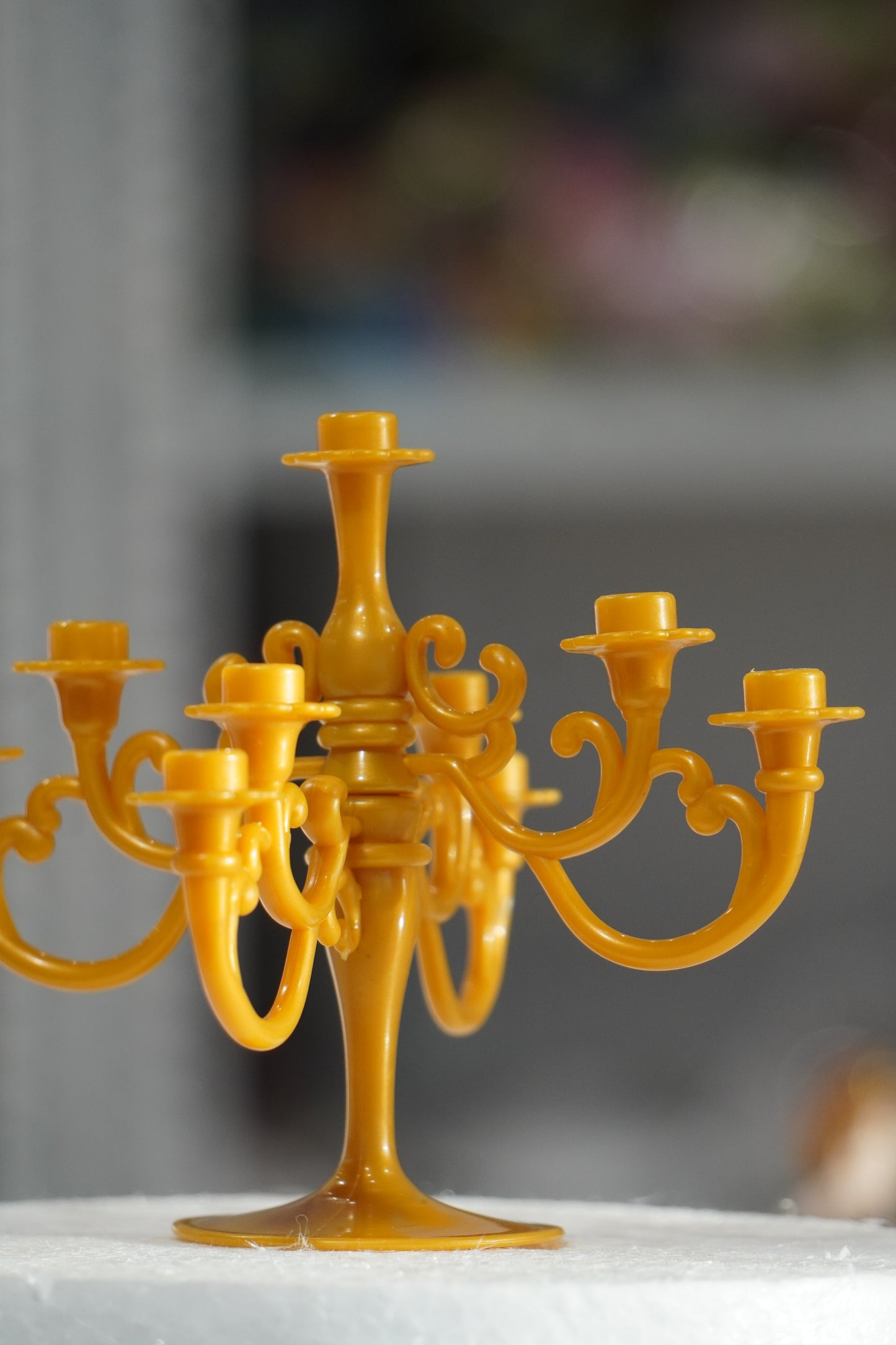 Candle Stand Cake Topper with Candles
