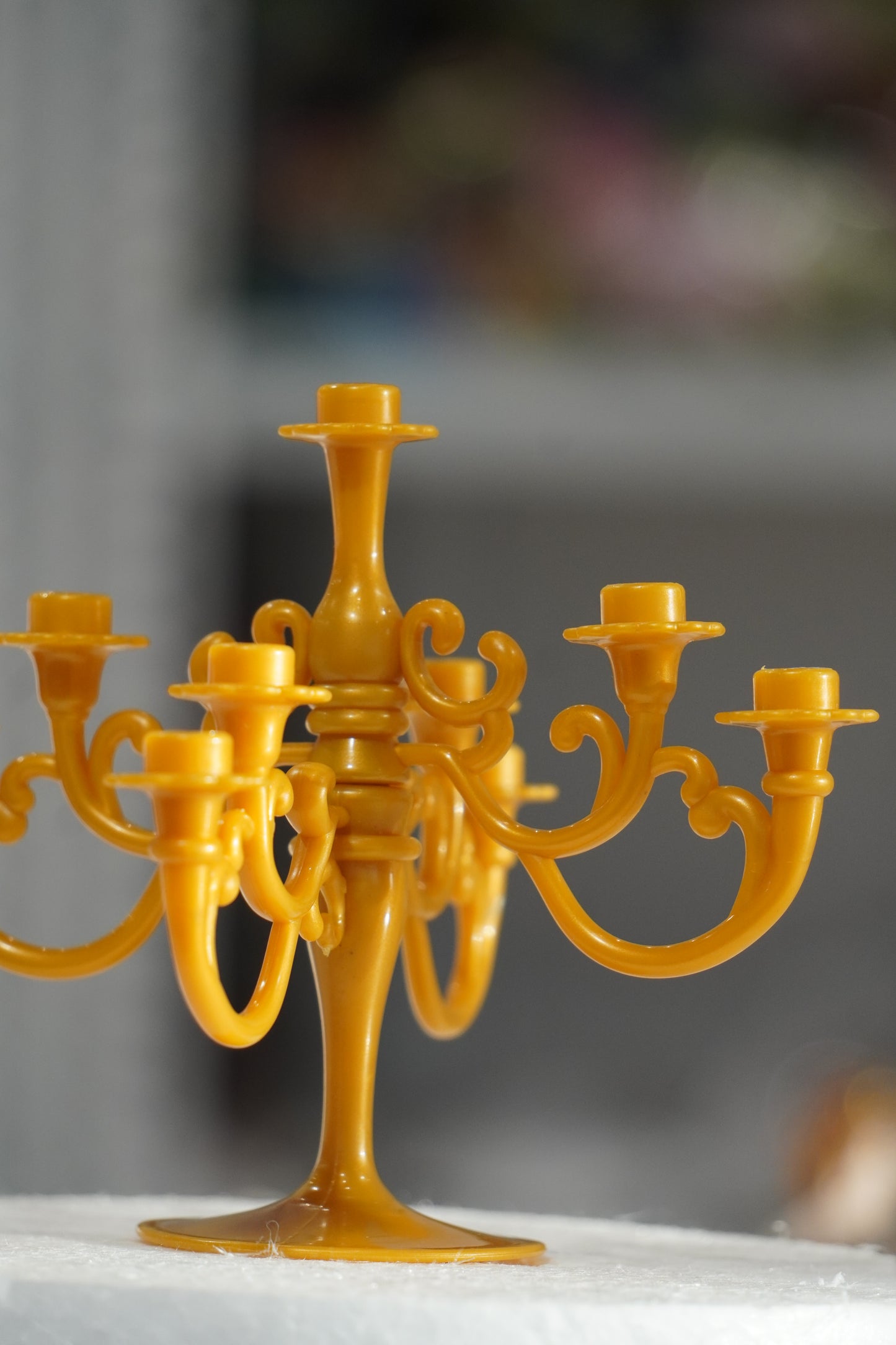 Candle Stand Cake Topper with Candles