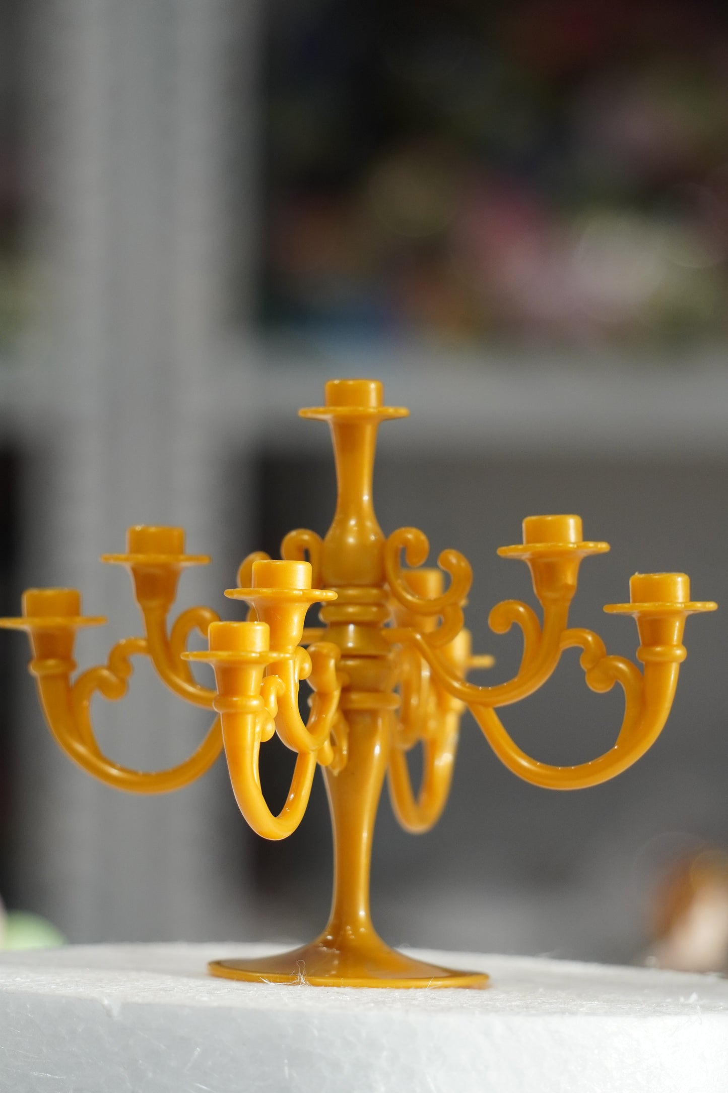 Candle Stand Cake Topper with Candles