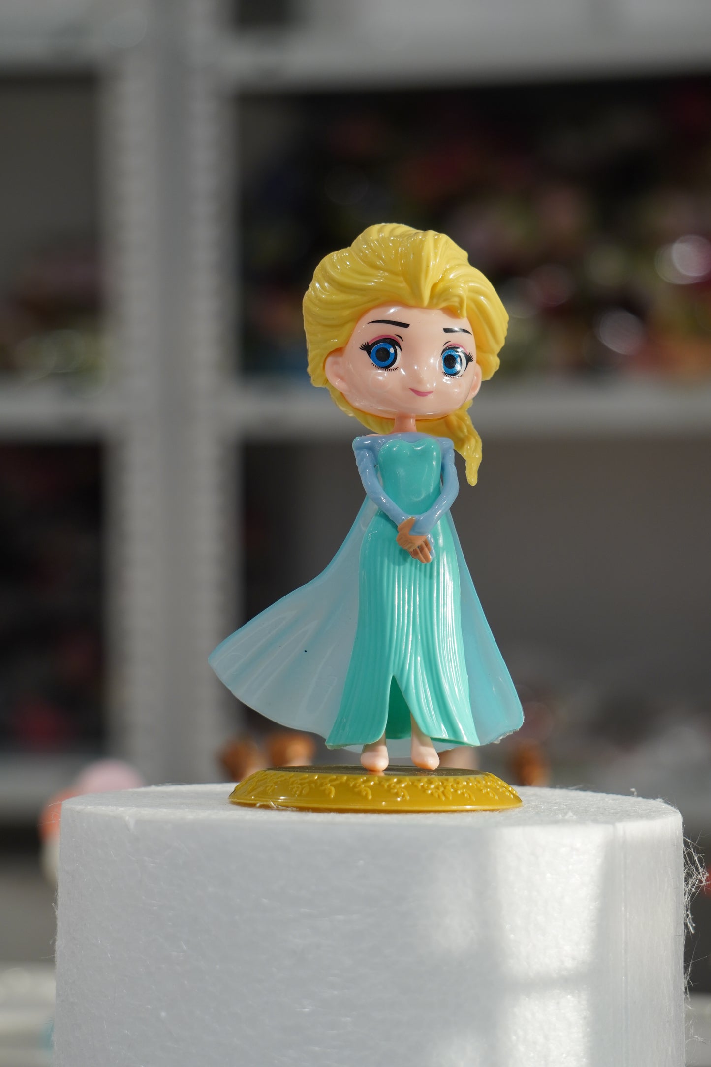 Elsa Princess Cake Doll Topper – Frozen Theme
