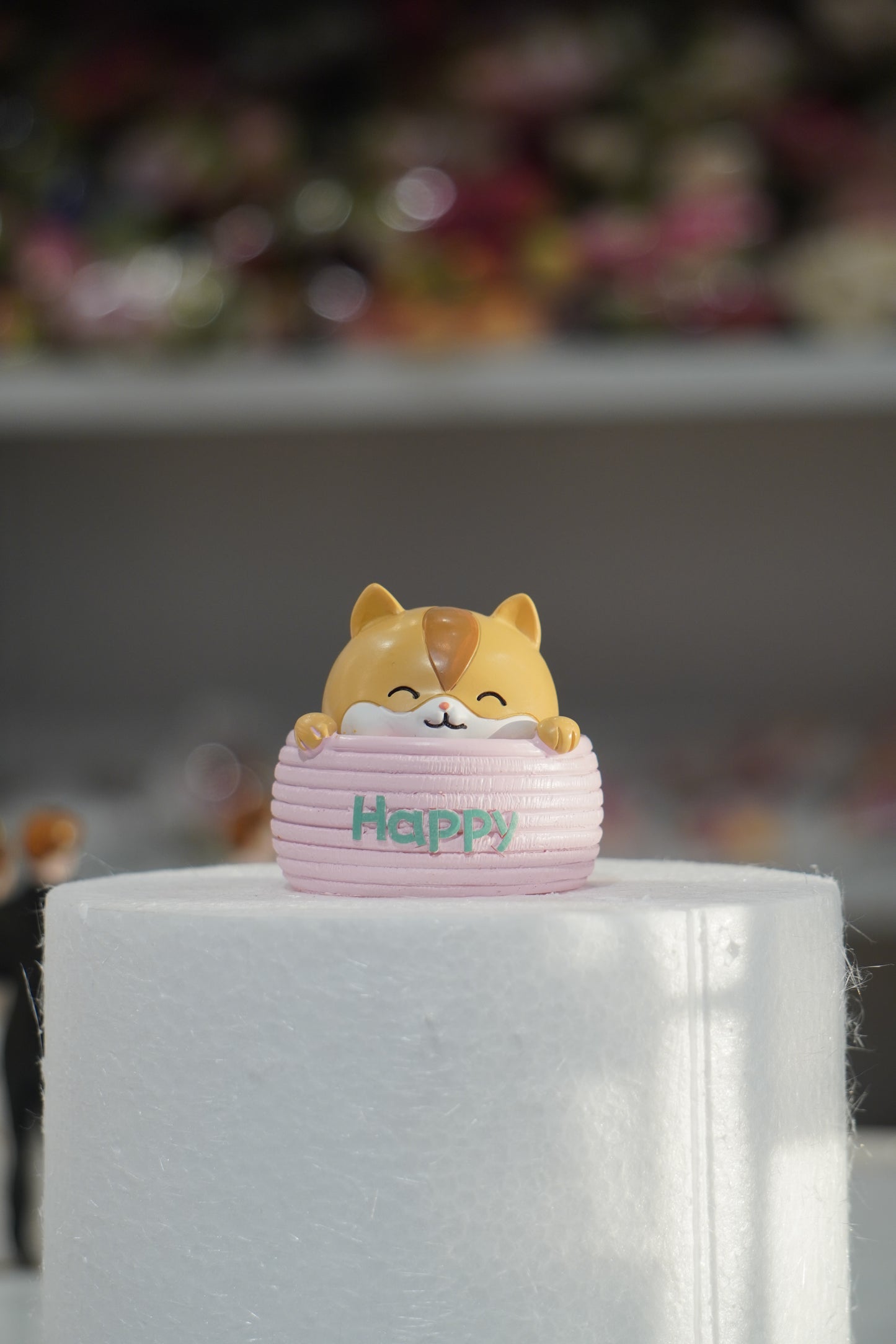Cat Spring Wobble Cake Toppers