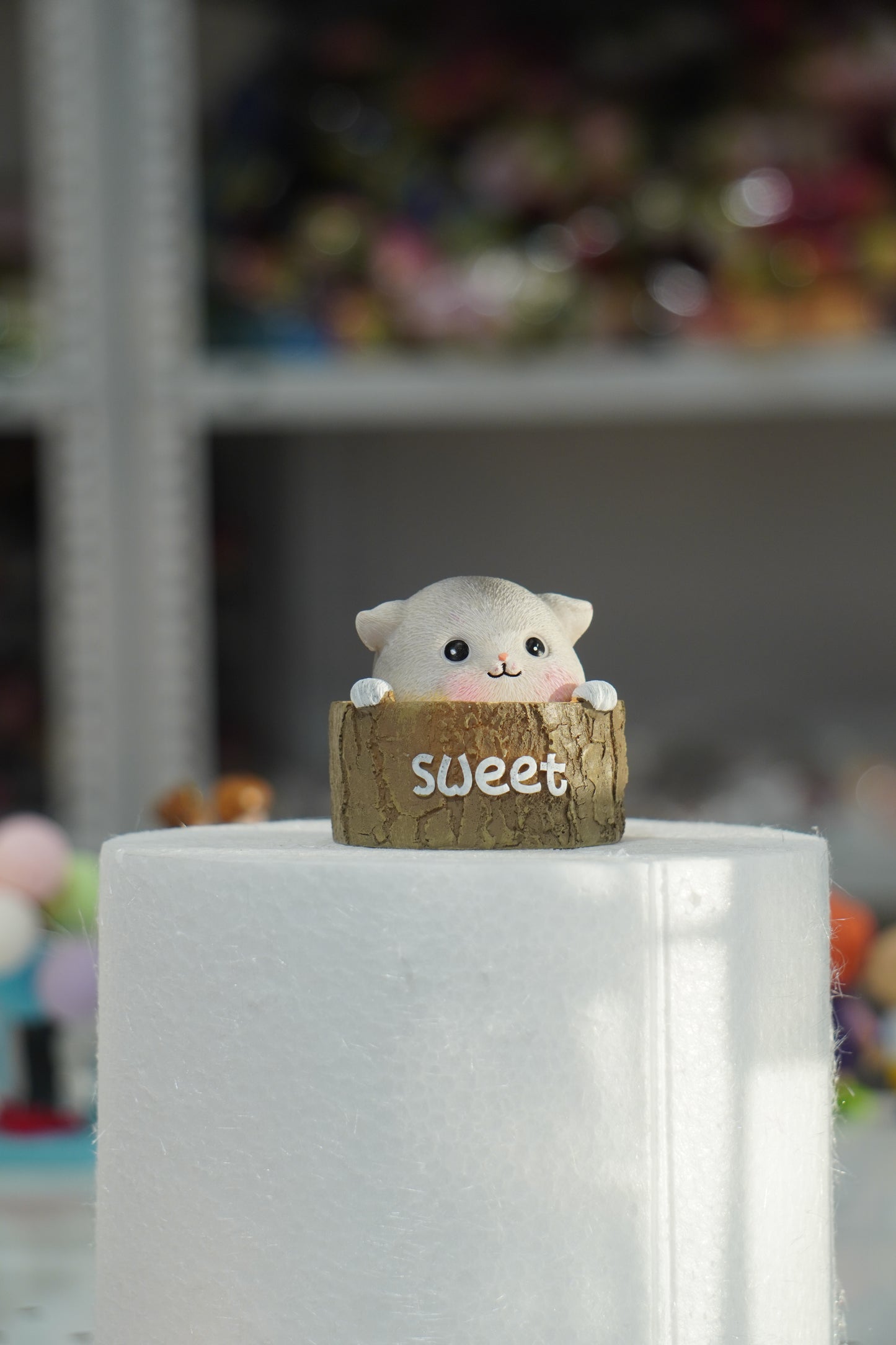 Cat Spring Wobble Cake Toppers