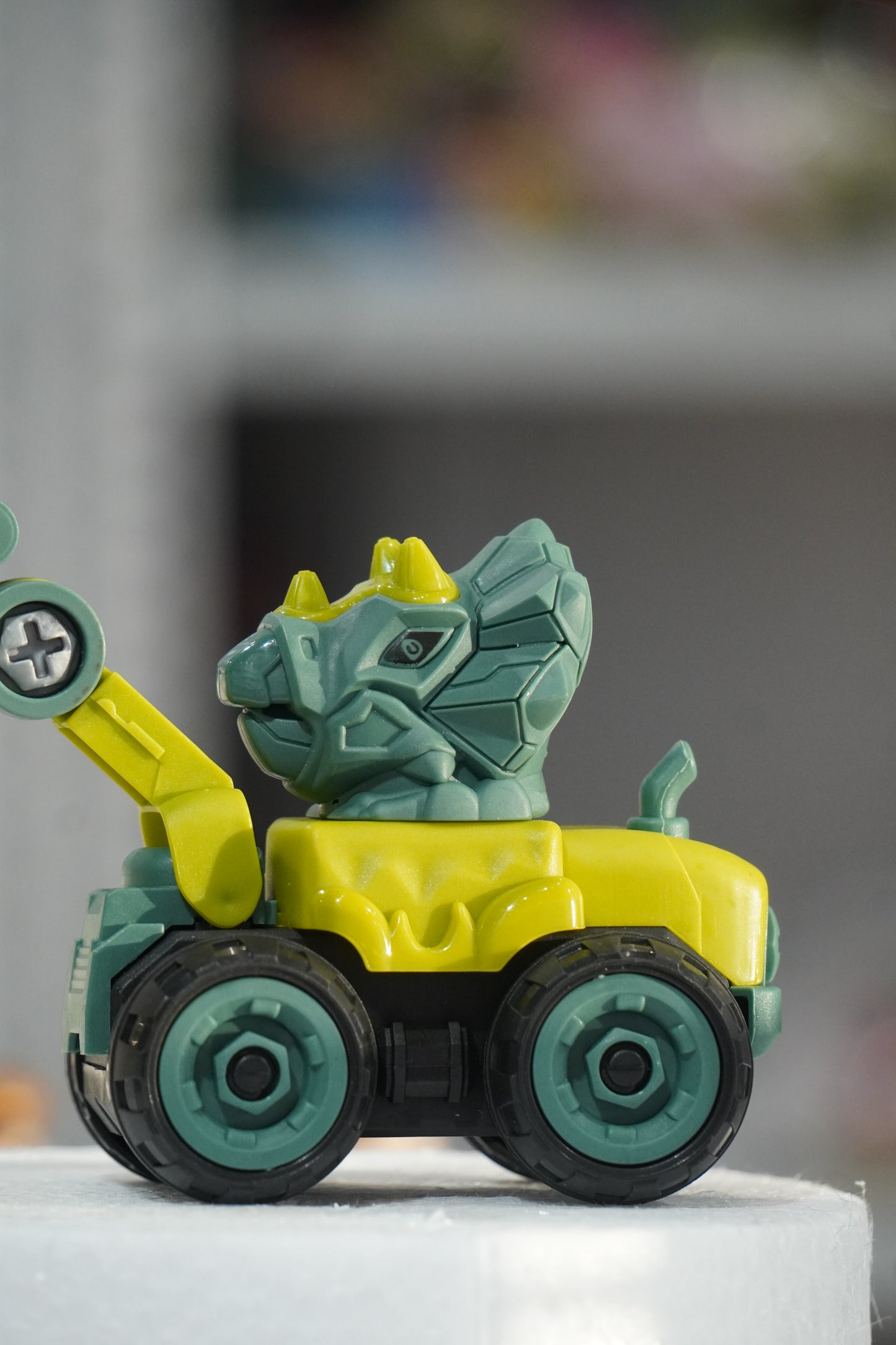 Dinosaur Excavator Toy Cake Topper