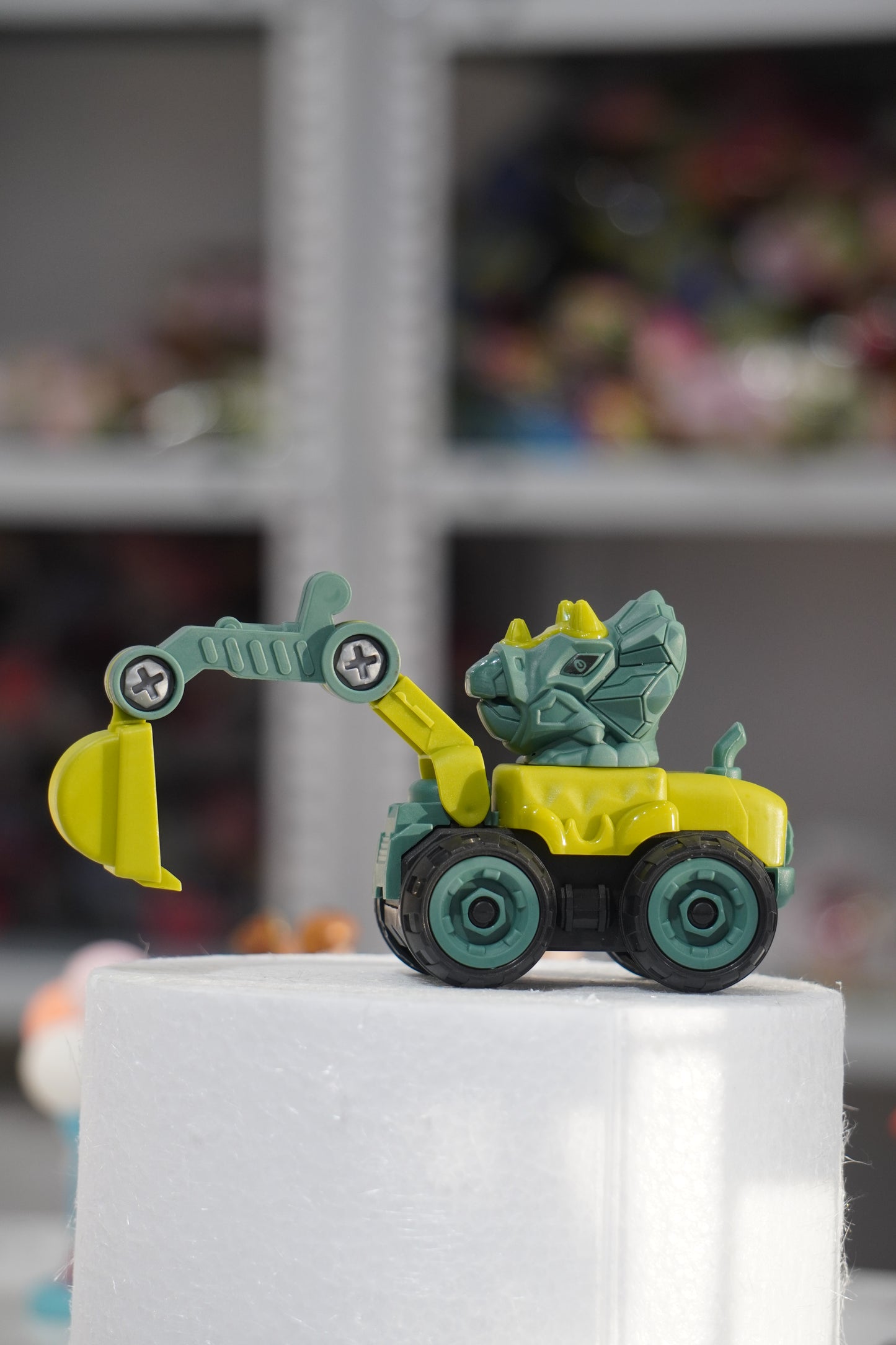 Dinosaur Excavator Toy Cake Topper