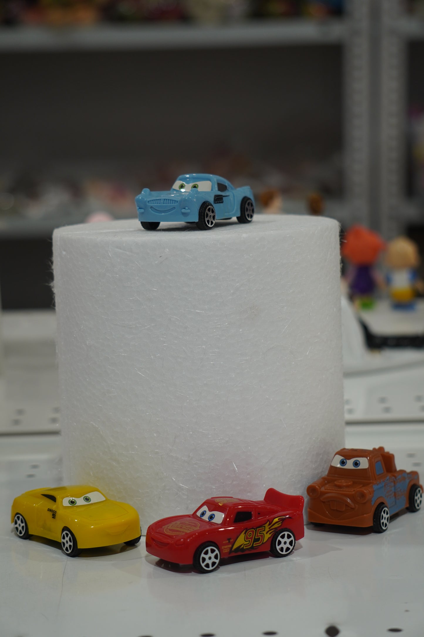 Cars Cake Toppers Pack of 4