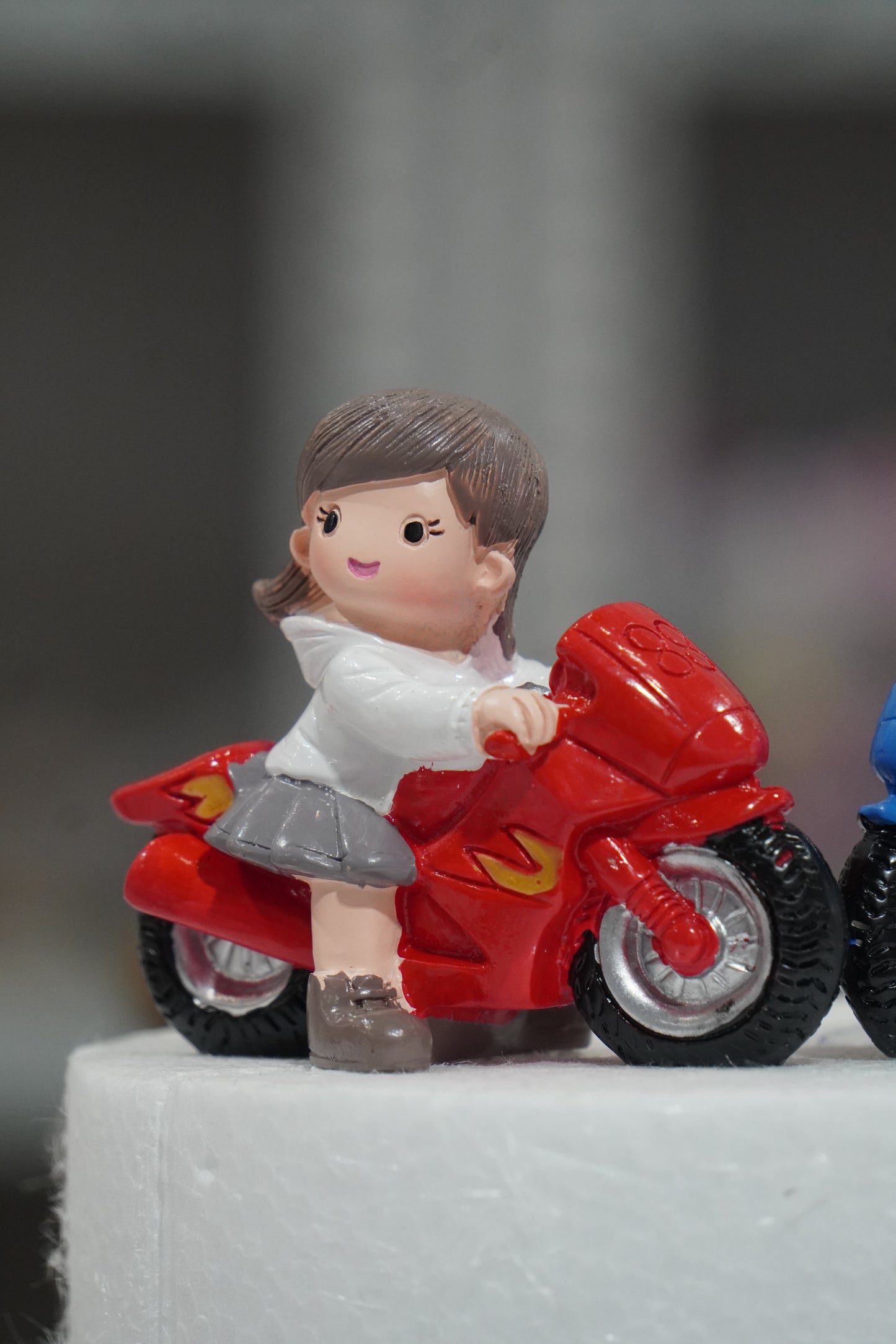 Cute Boy & Girl Bike Cake