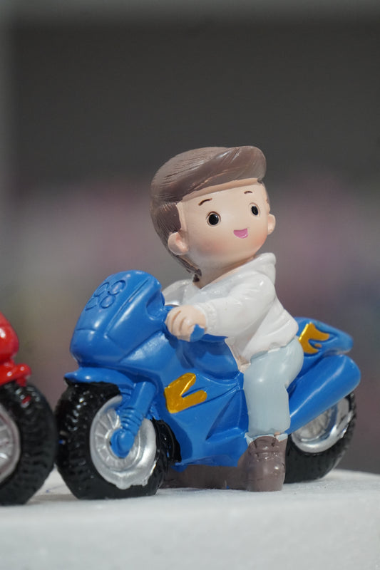 Cute Boy & Girl Bike Cake