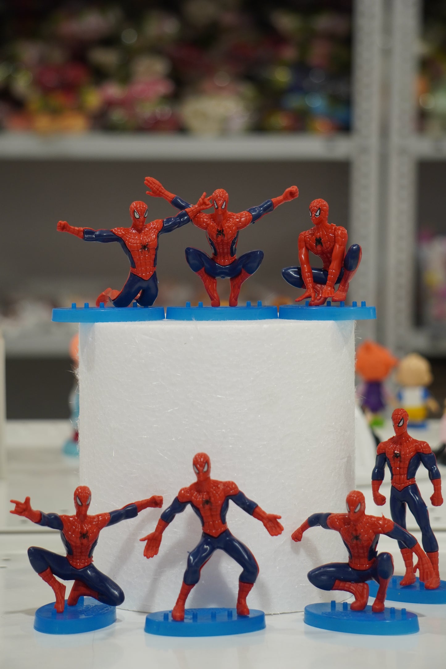 Action Spiderman (Pack of 7)