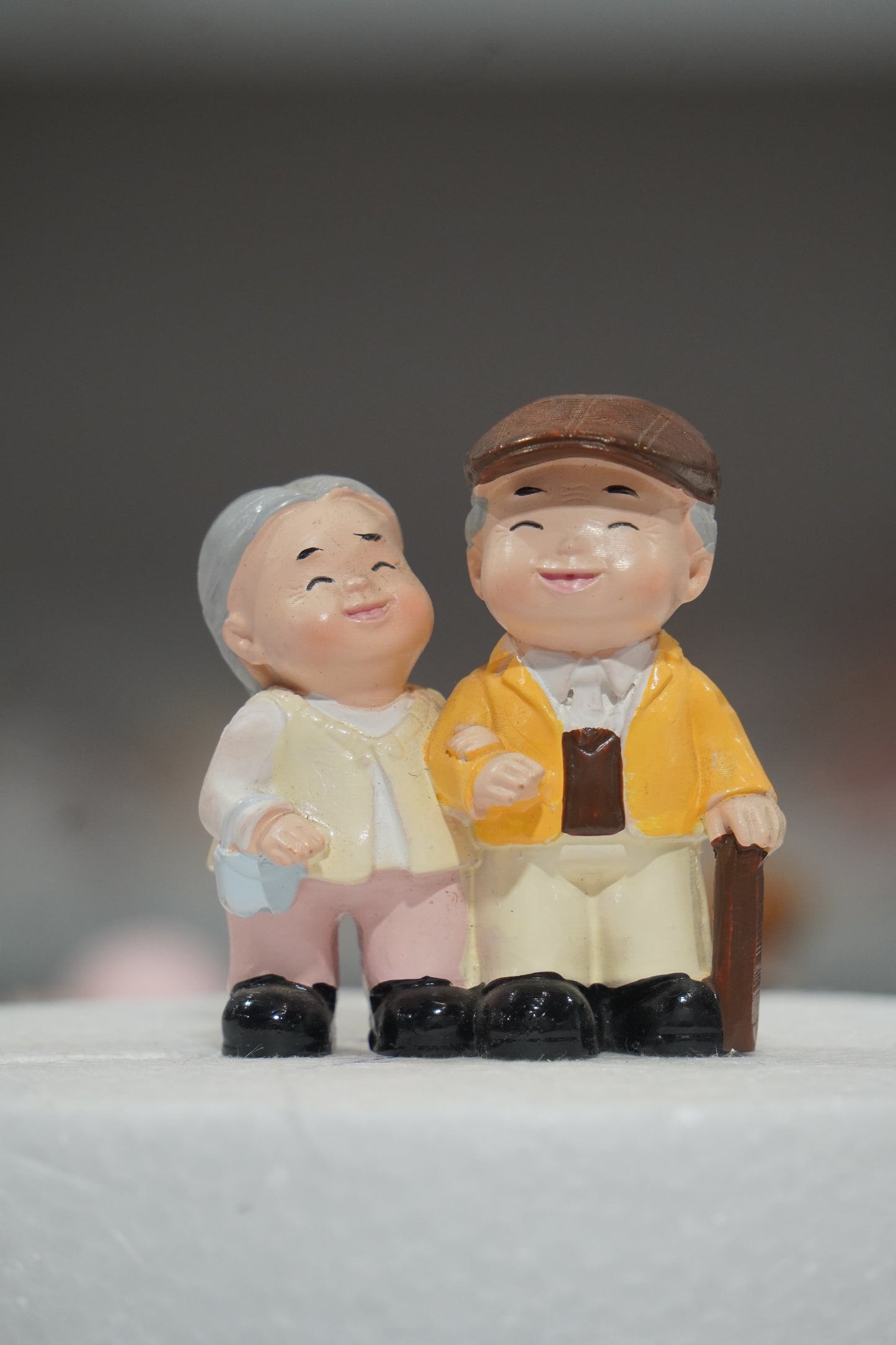 Ceramic Old Age Couple