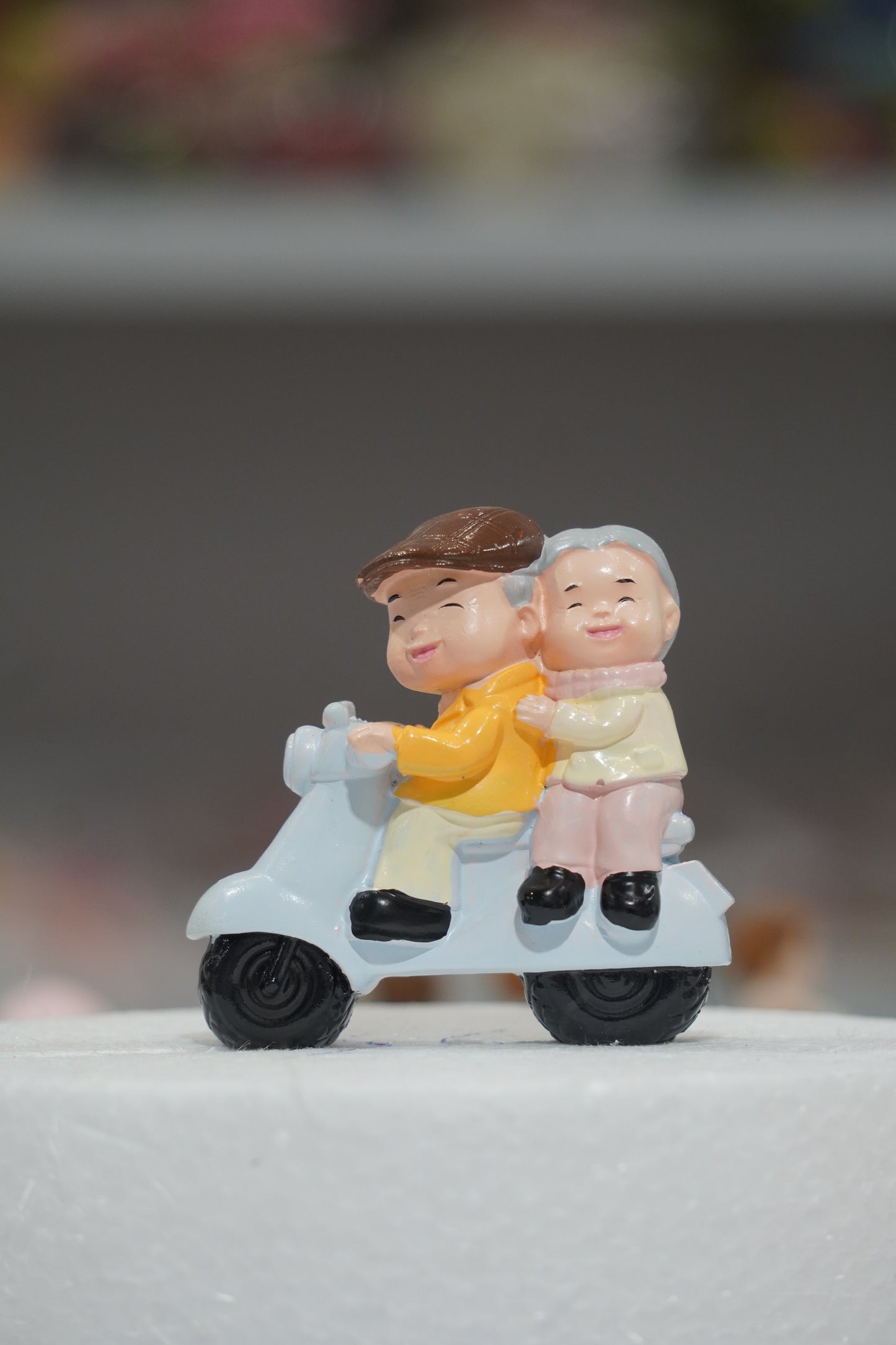 Ceramic Old Age Couple