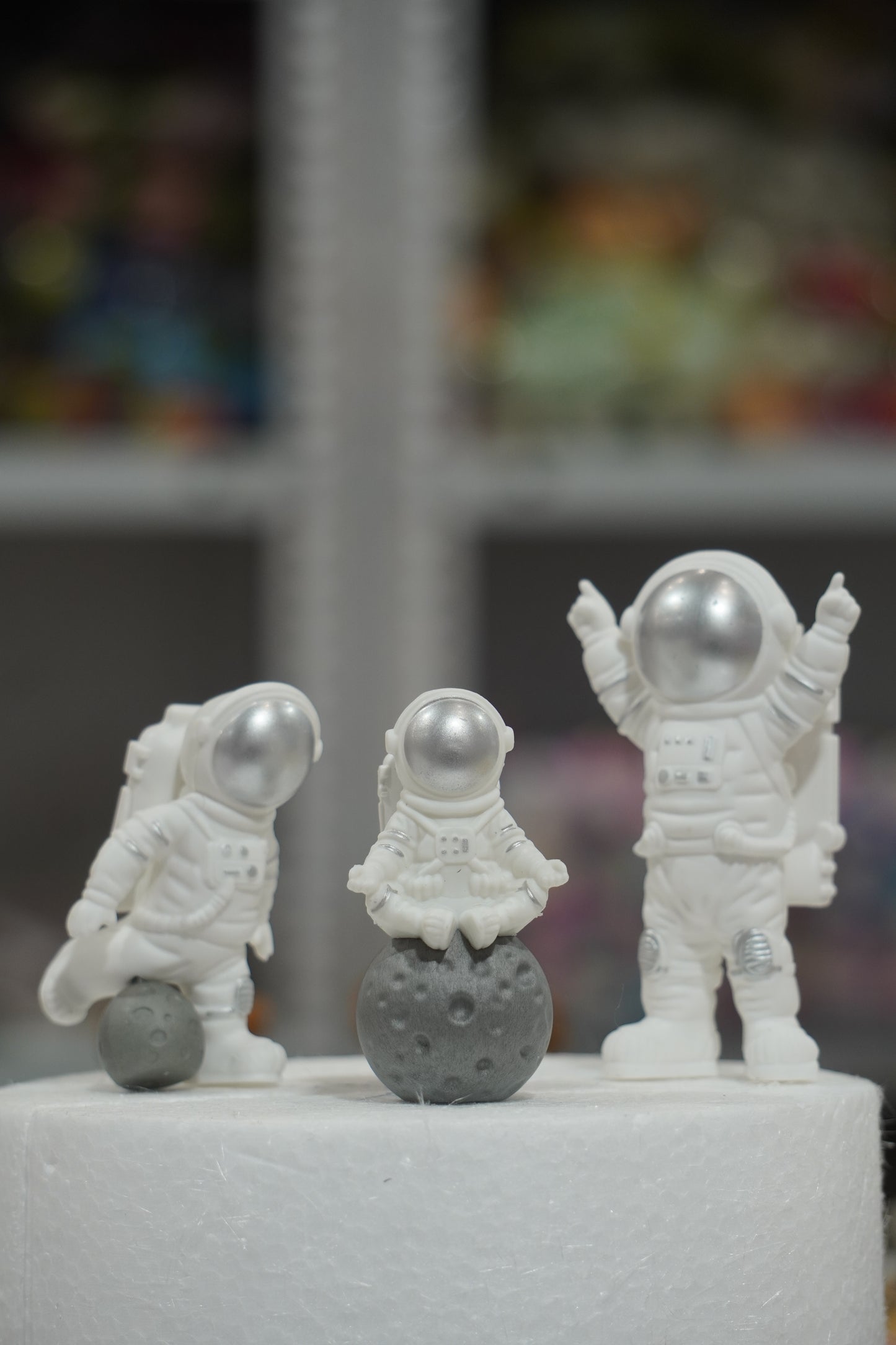 Astronaut Cake Toppers Set (Pack of 3)